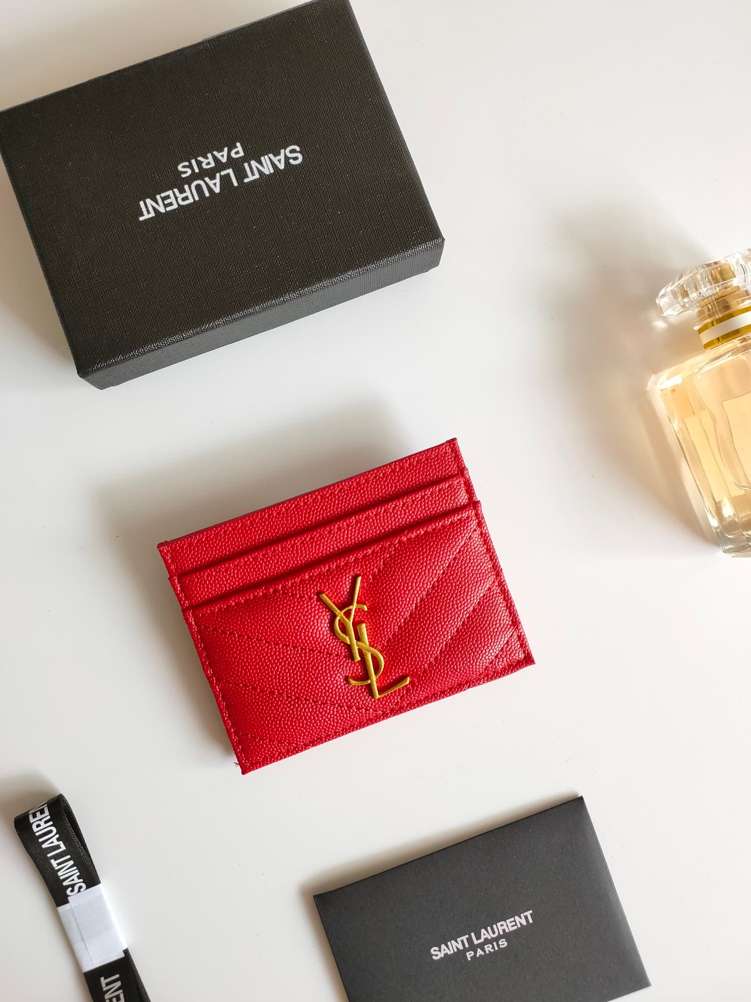 Saint Laurent Gold Wallet 423291