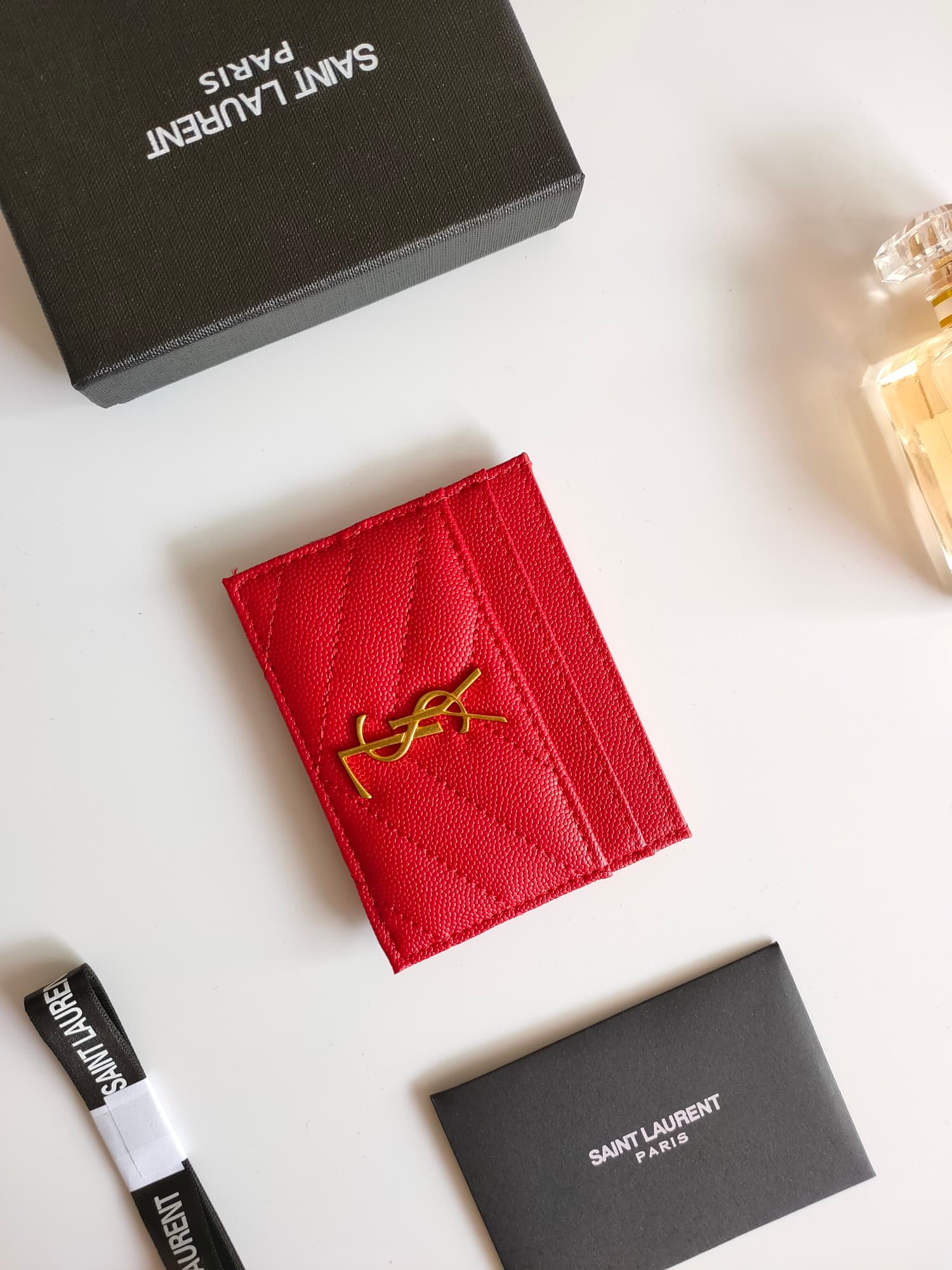 Saint Laurent Gold Wallet 423291