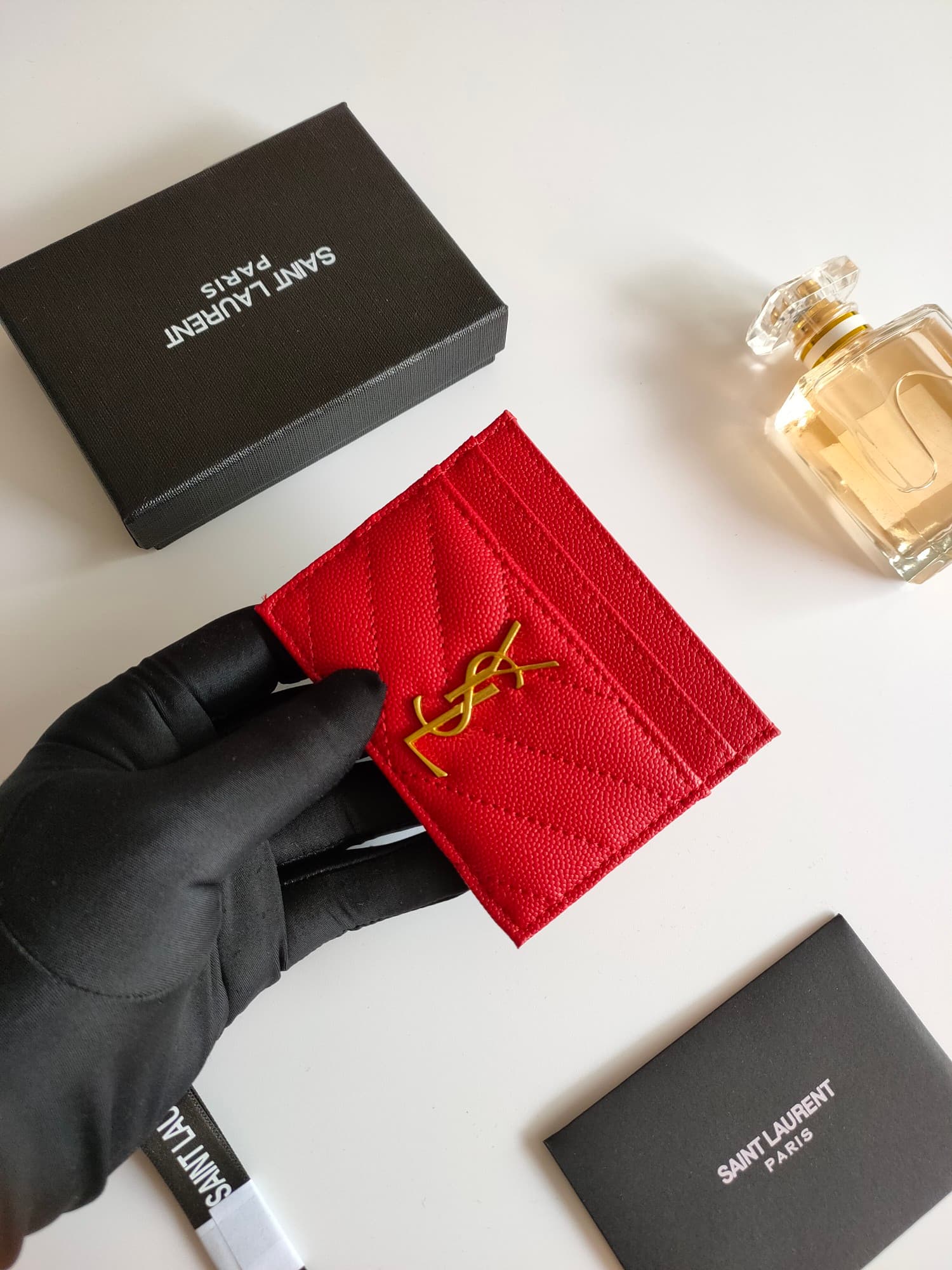 Saint Laurent Gold Wallet 423291