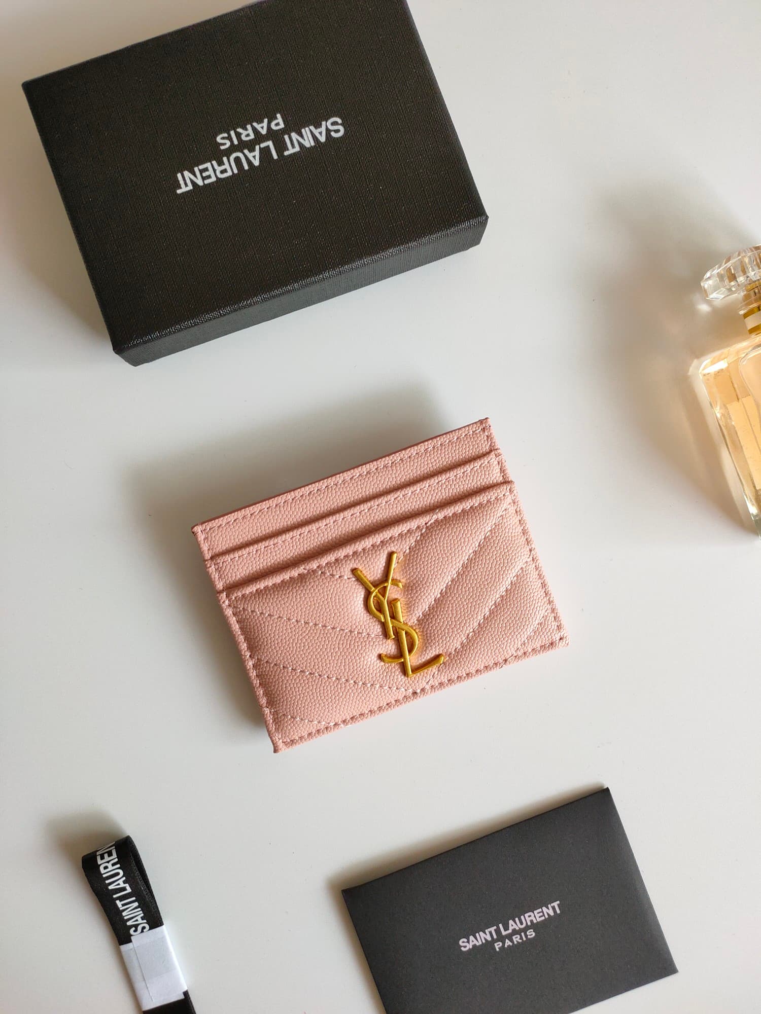 Saint Laurent Gold Wallet 423291