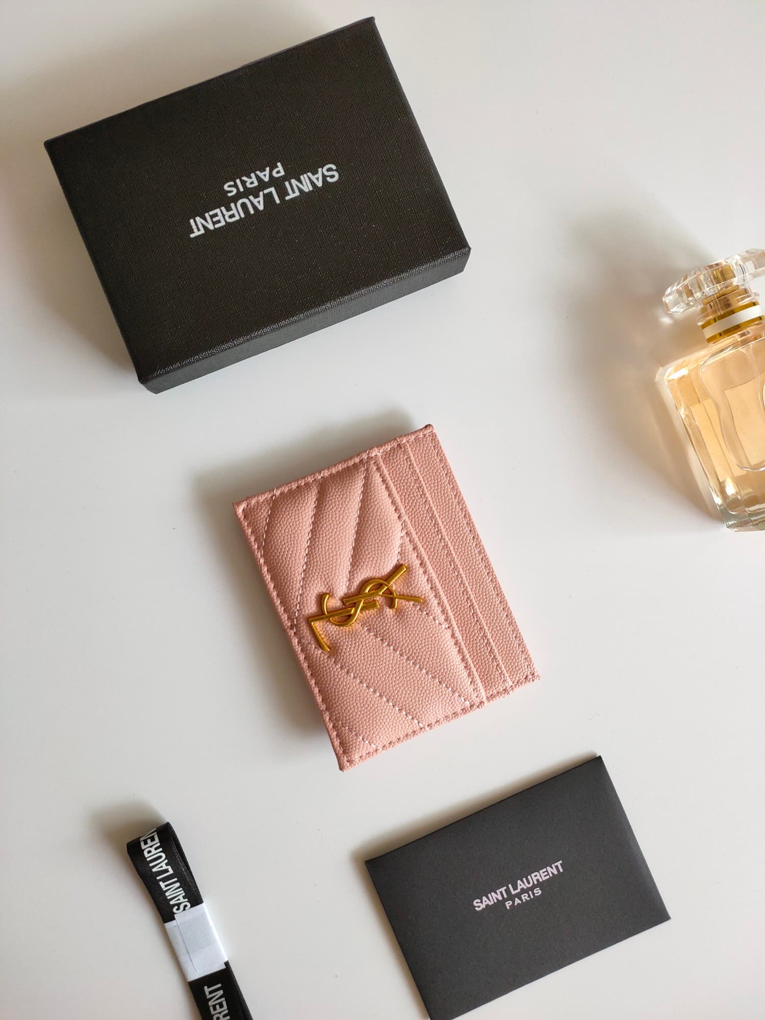 Saint Laurent Gold Wallet 423291