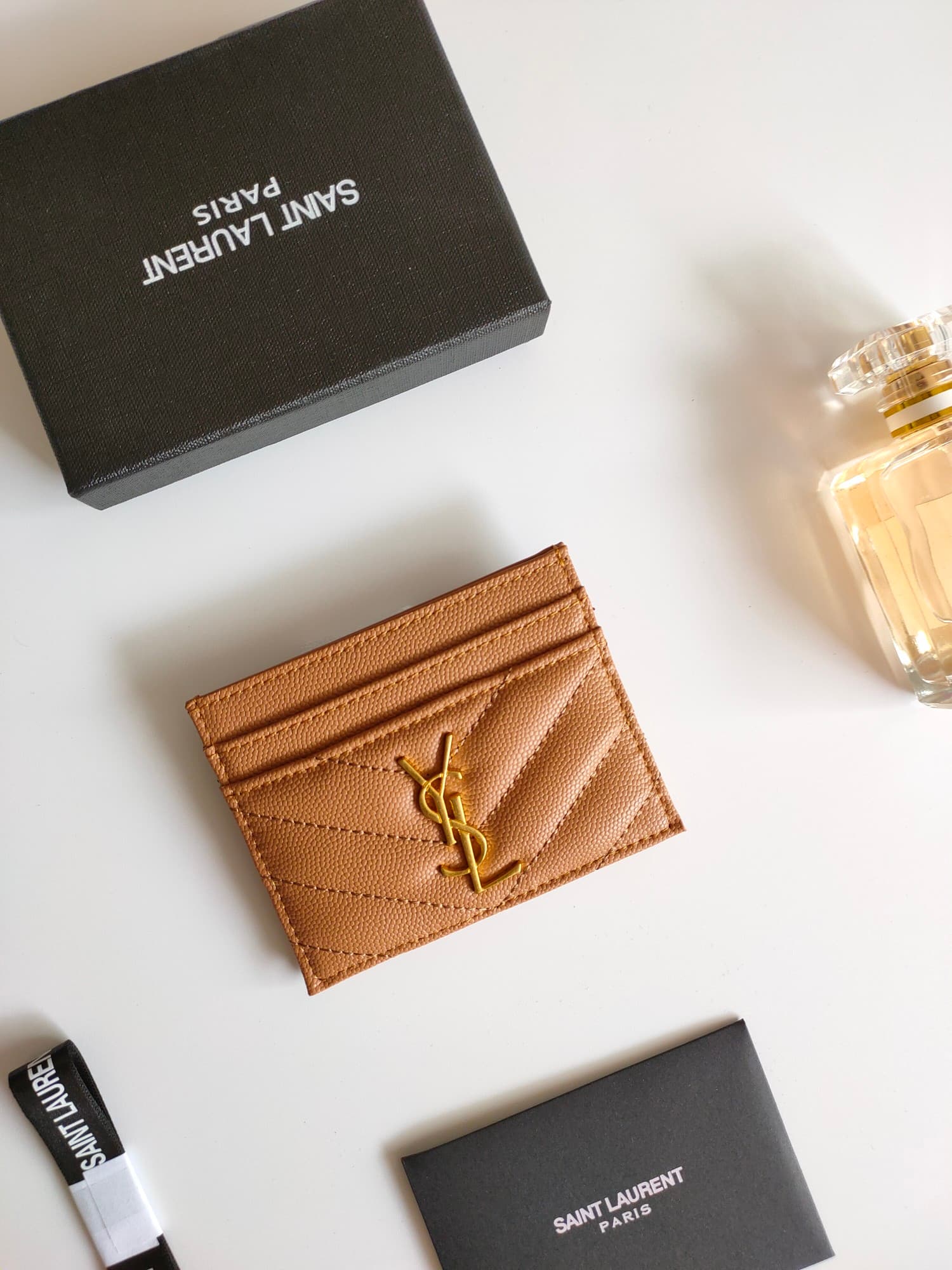 Saint Laurent Gold Wallet 423291