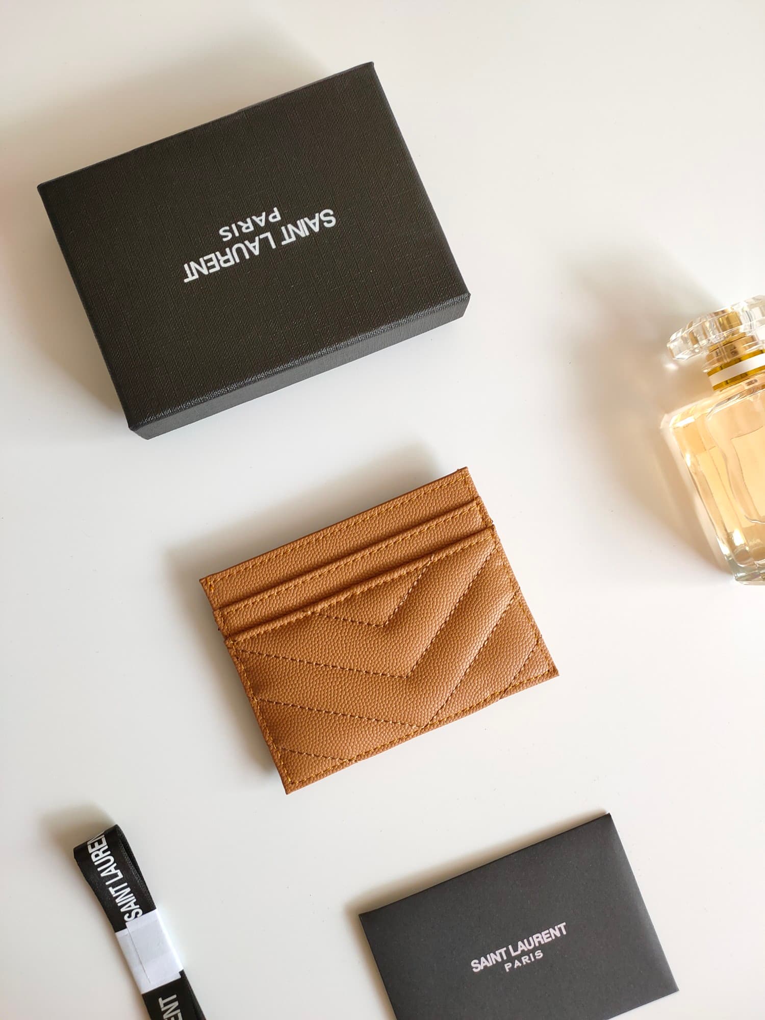 Saint Laurent Gold Wallet 423291