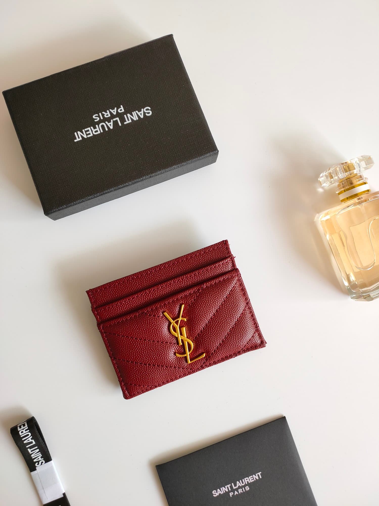 Saint Laurent Gold Wallet 423291