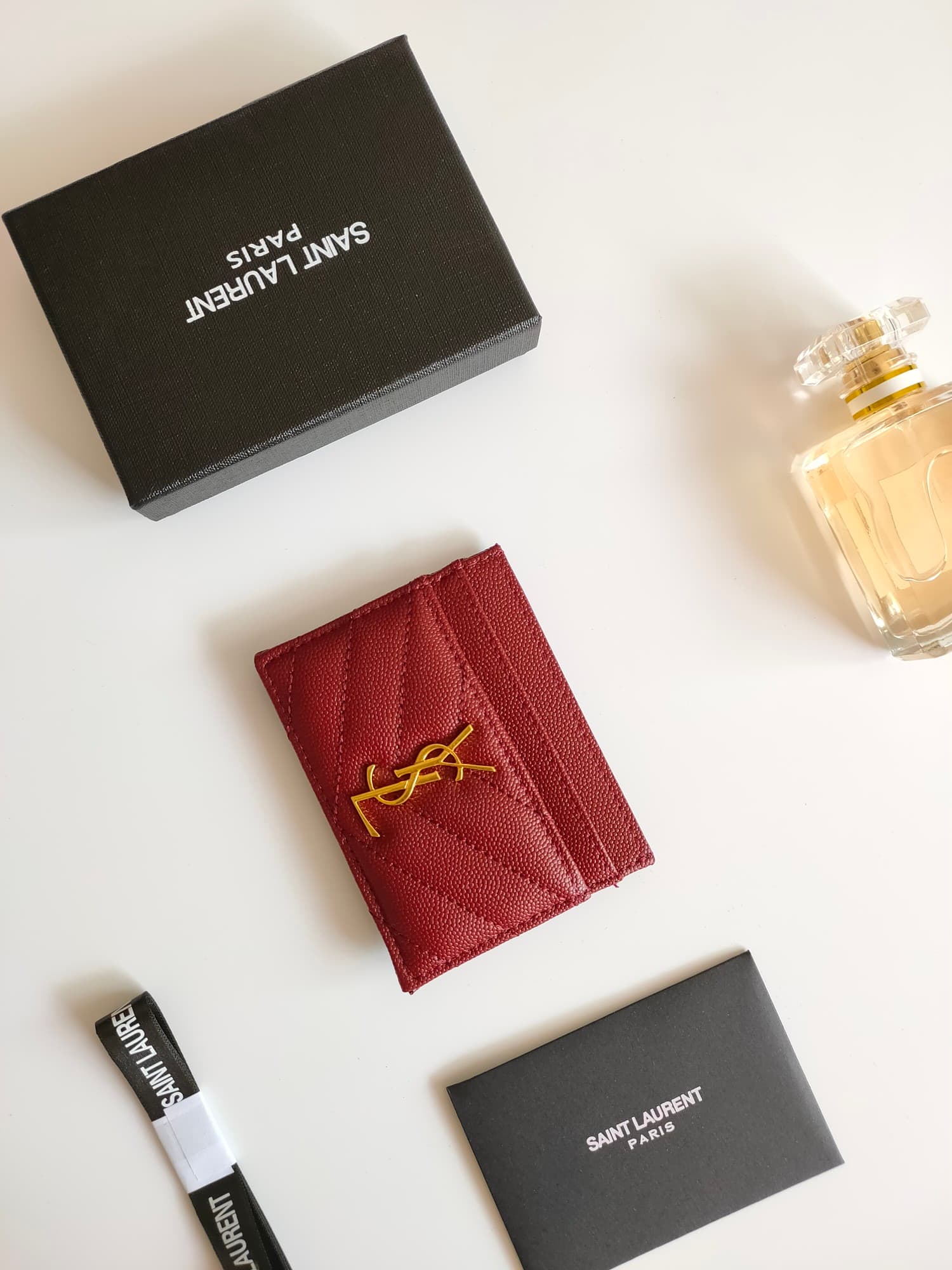 Saint Laurent Gold Wallet 423291