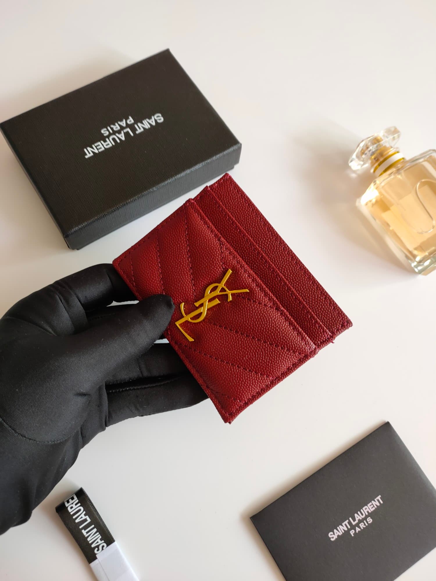 Saint Laurent Gold Wallet 423291