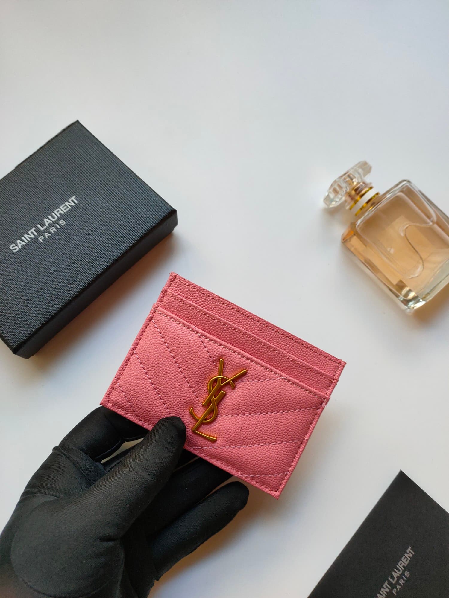 Saint Laurent Gold Wallet 423291