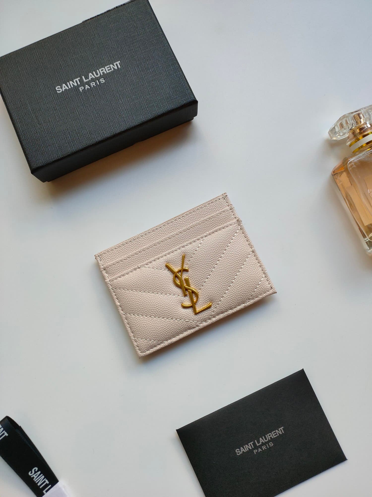 Saint Laurent Gold Wallet 423291