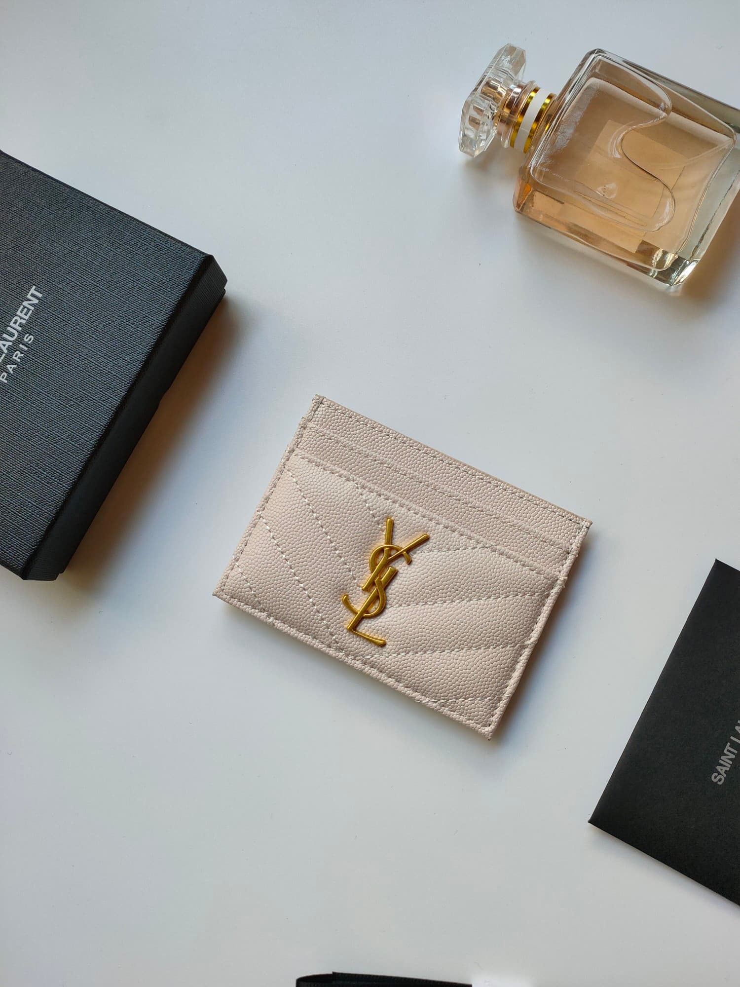 Saint Laurent Gold Wallet 423291