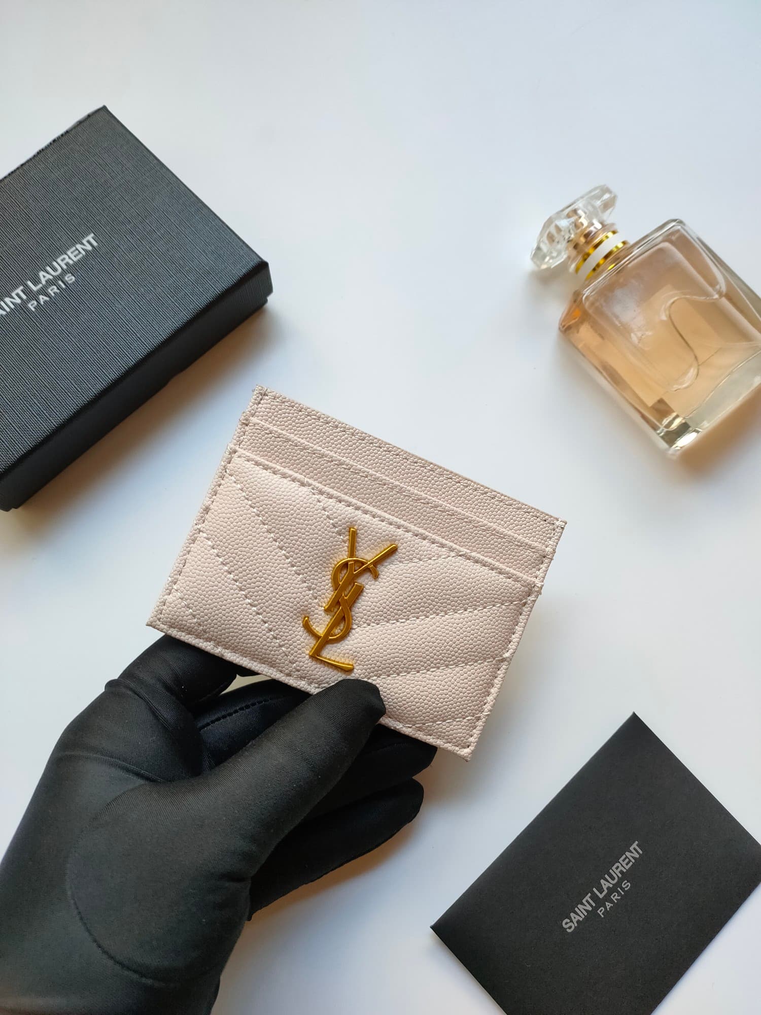 Saint Laurent Gold Wallet 423291