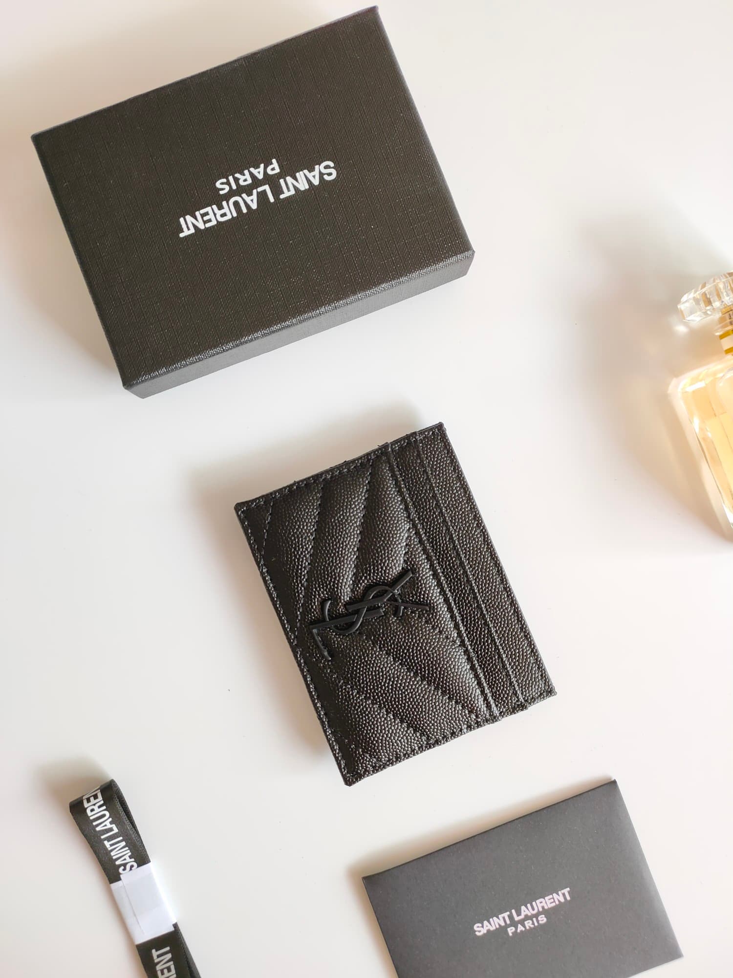 Saint Laurent Gold Wallet 423291