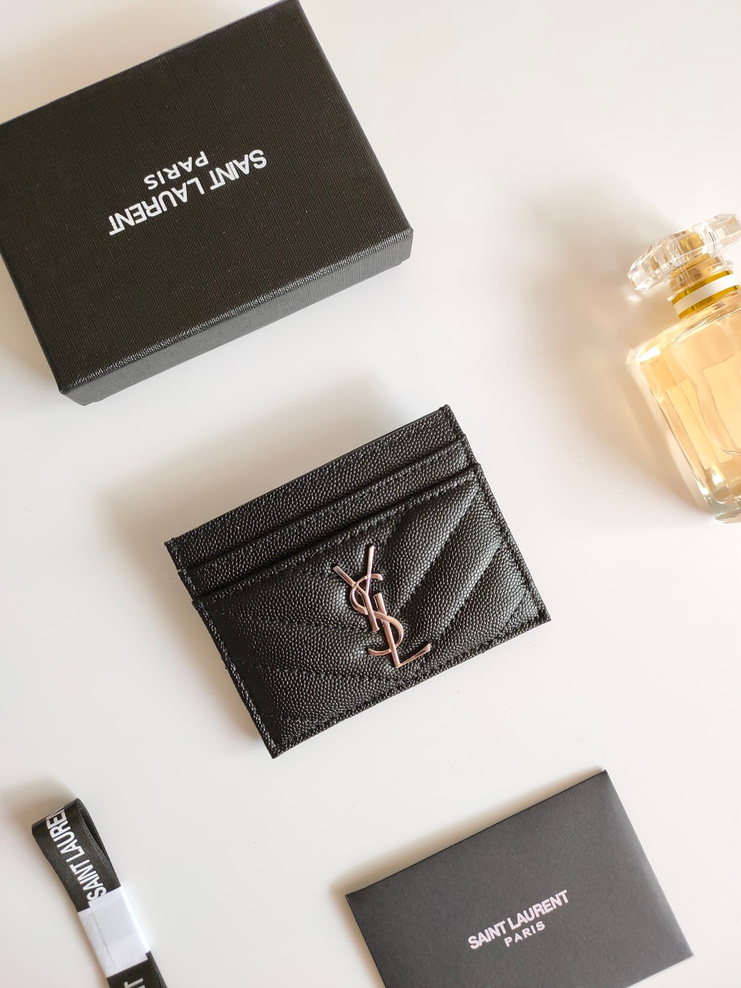 Saint Laurent Gold Wallet 423291