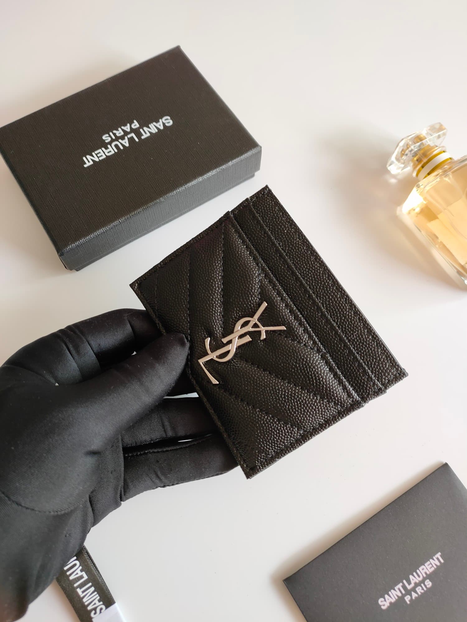Saint Laurent Gold Wallet 423291
