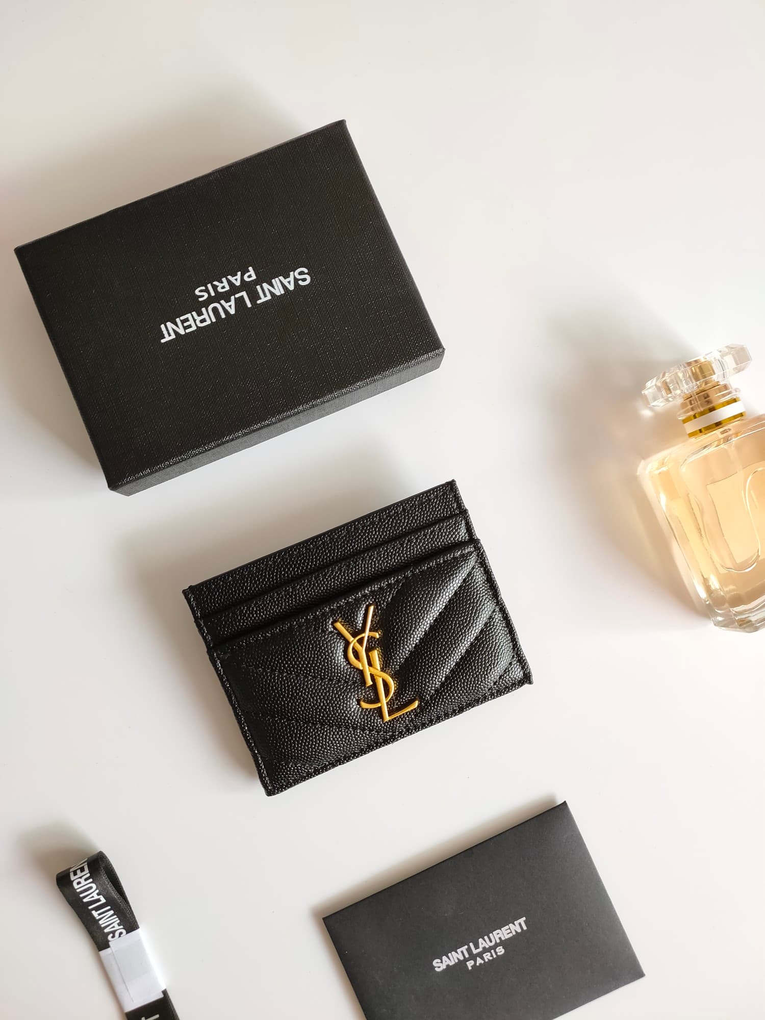 Saint Laurent Gold Wallet 423291