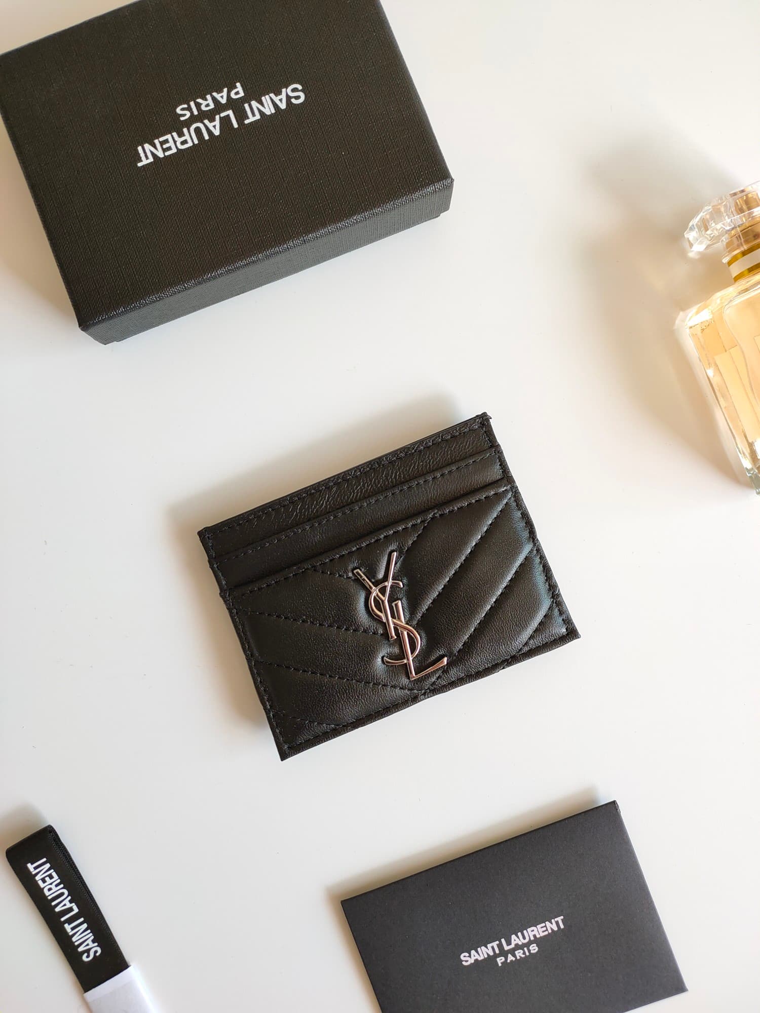 Saint Laurent Gold Wallet 423291
