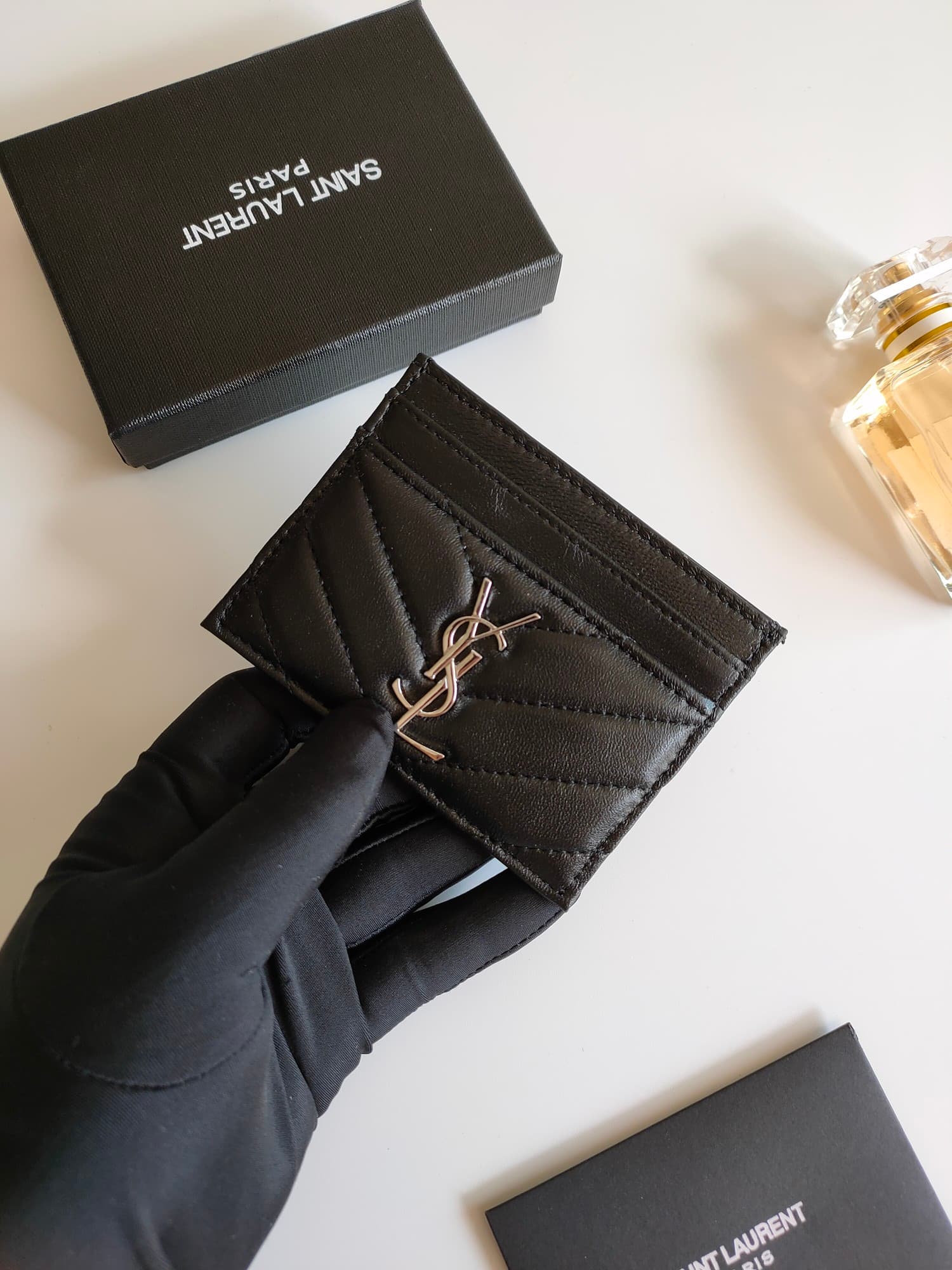 Saint Laurent Gold Wallet 423291