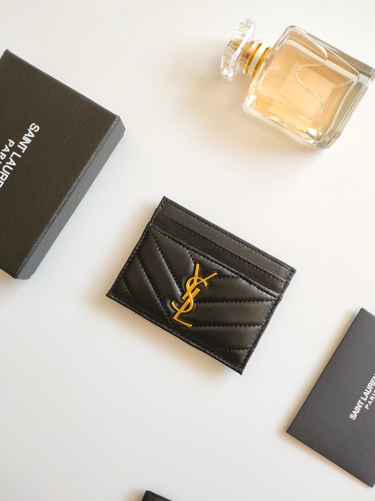 Saint Laurent Gold Wallet 423291