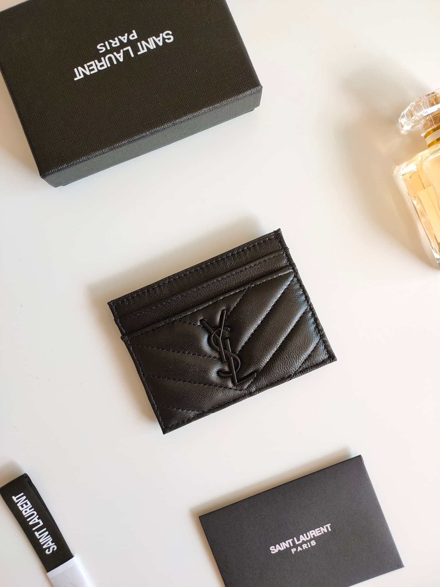 Saint Laurent Gold Wallet 423291