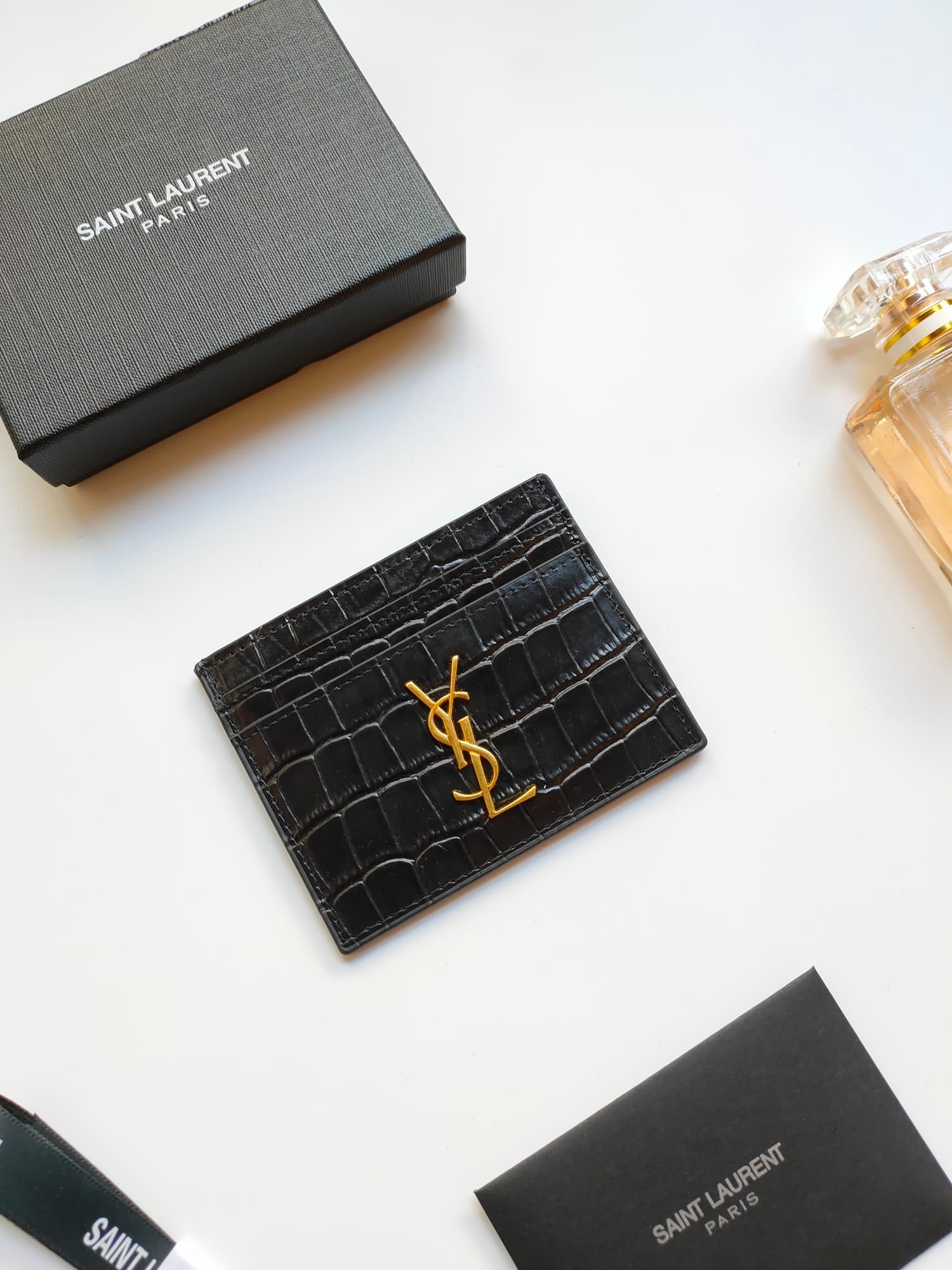 Saint Laurent Gold Wallet 423291