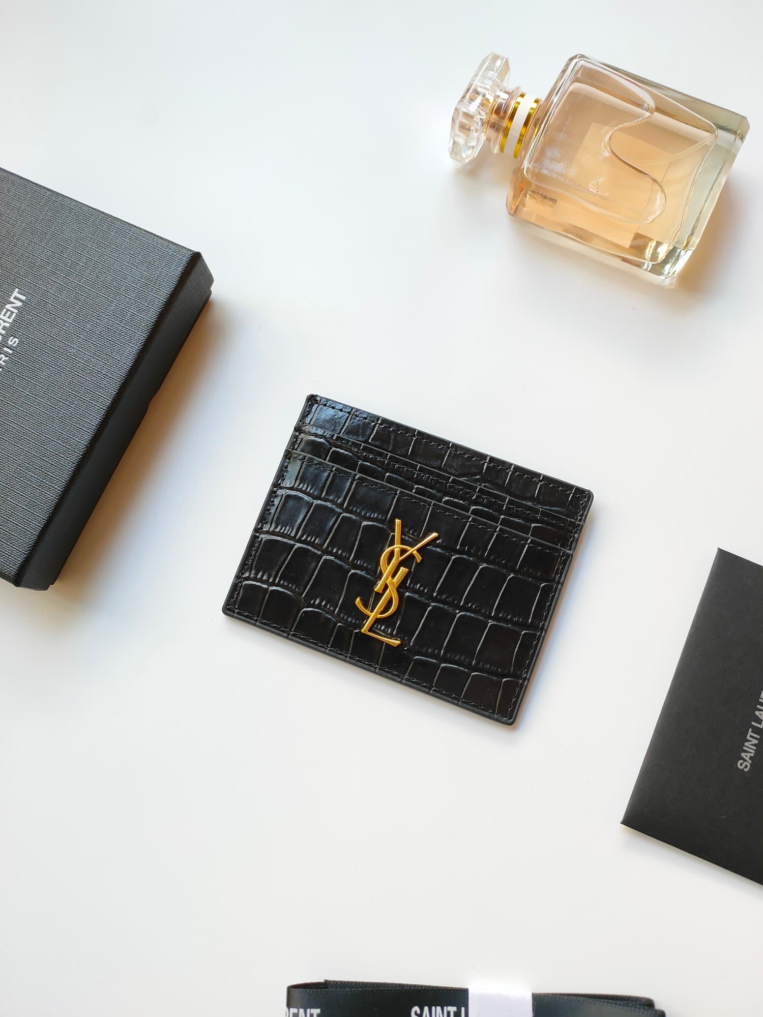 Saint Laurent Gold Wallet 423291
