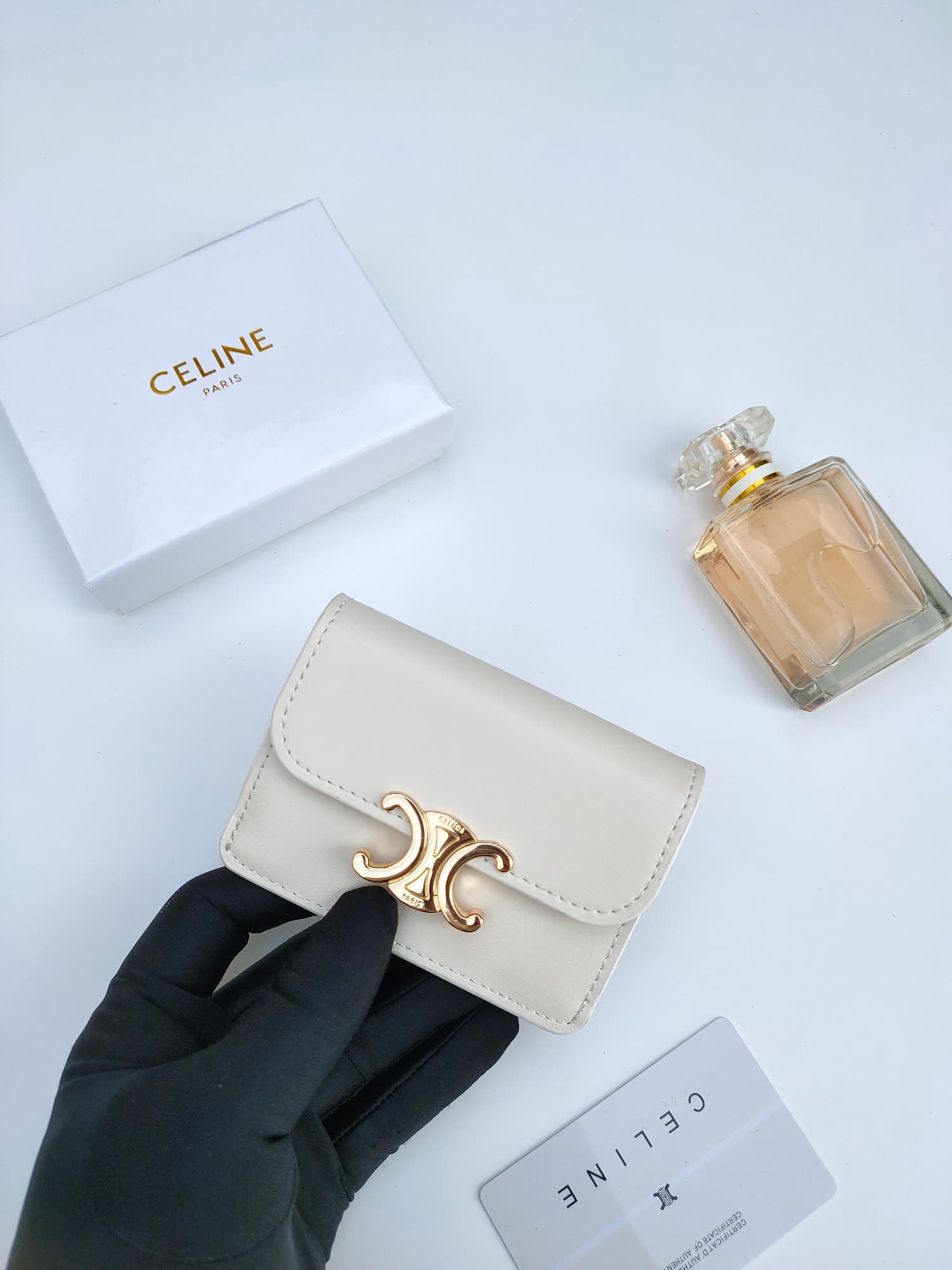 Celine Gold Wallet 101583
