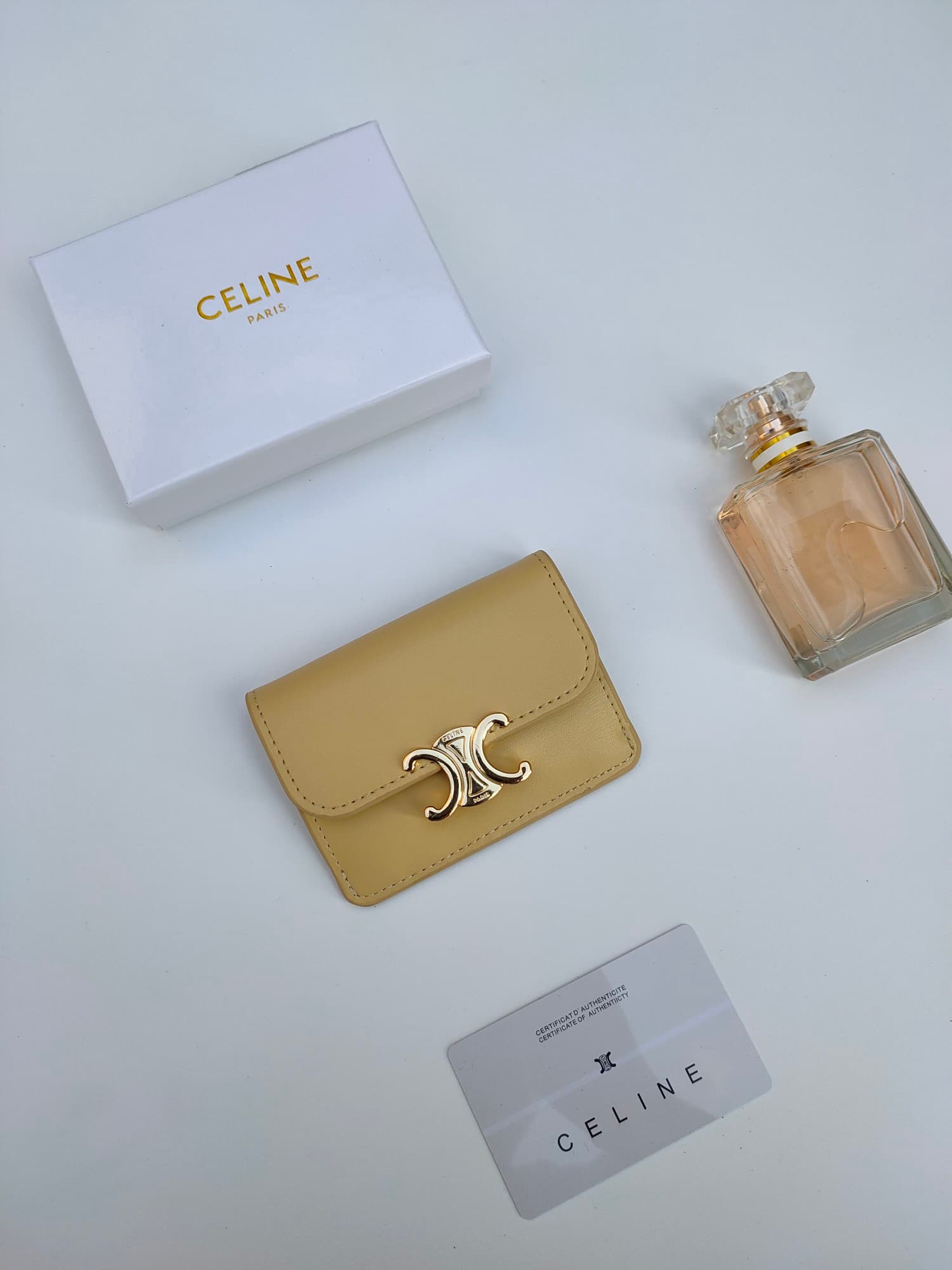 Celine Gold Wallet 101583