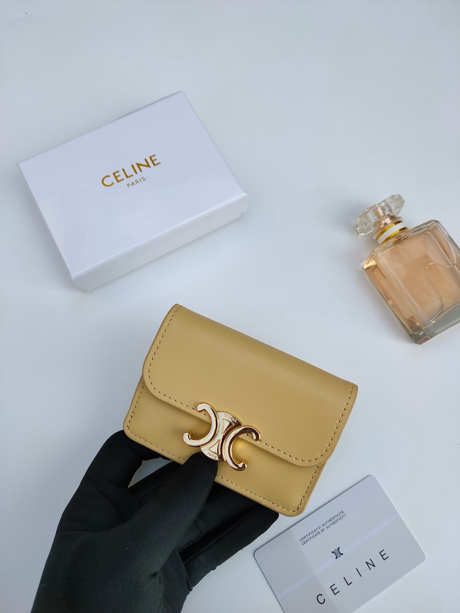 Celine Gold Wallet 101583