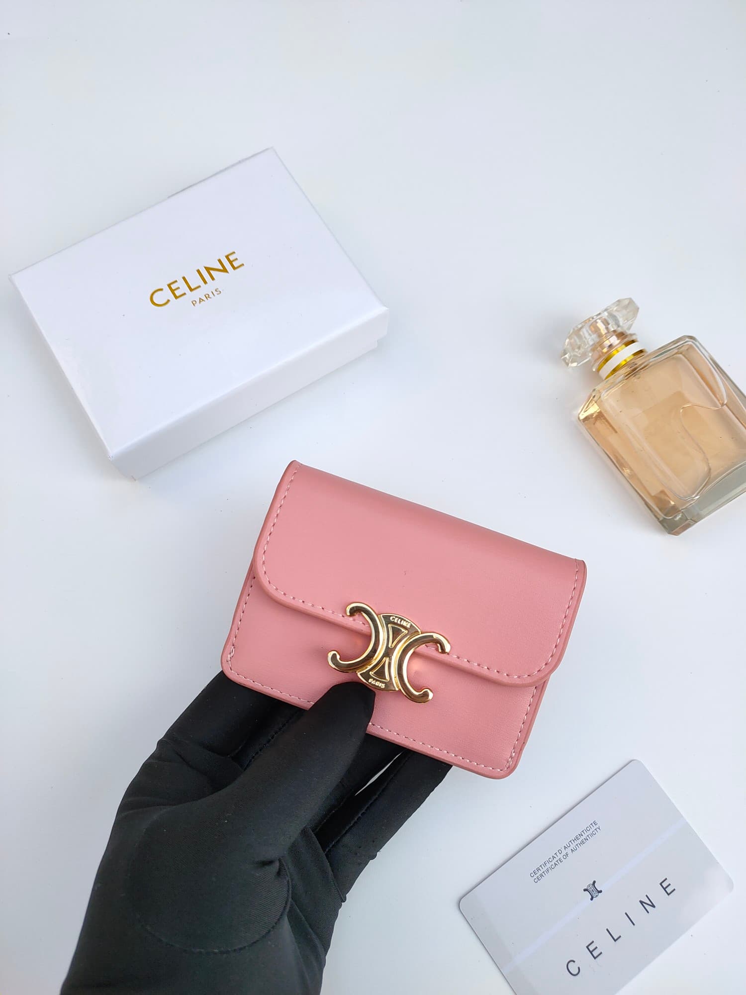 Celine Gold Wallet 101583