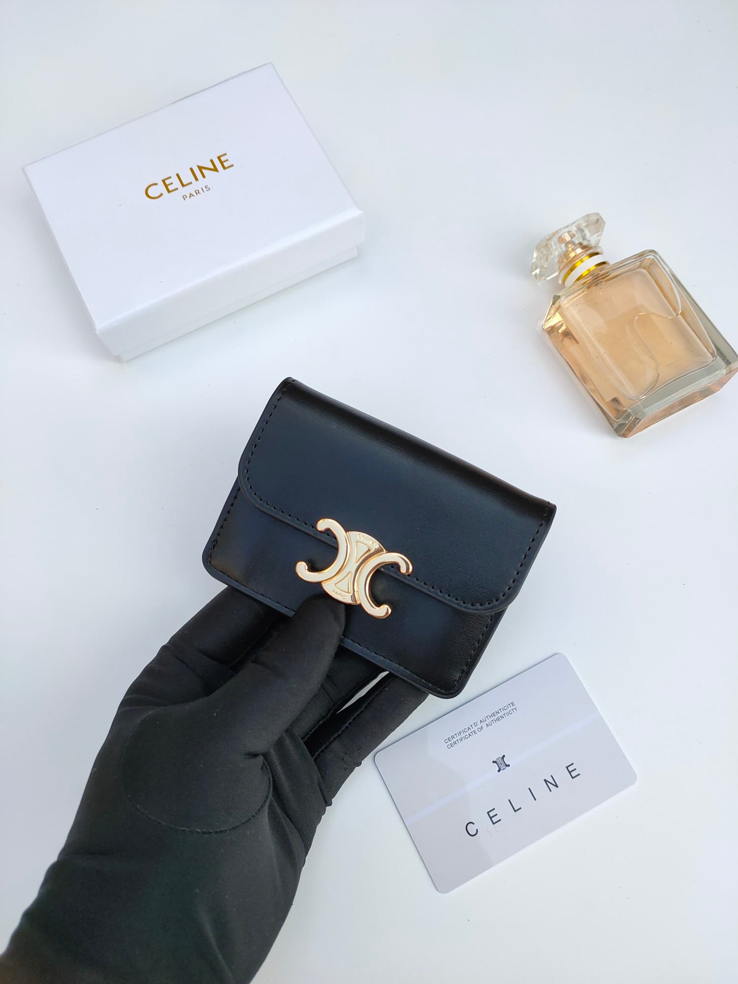 Celine Gold Wallet 101583