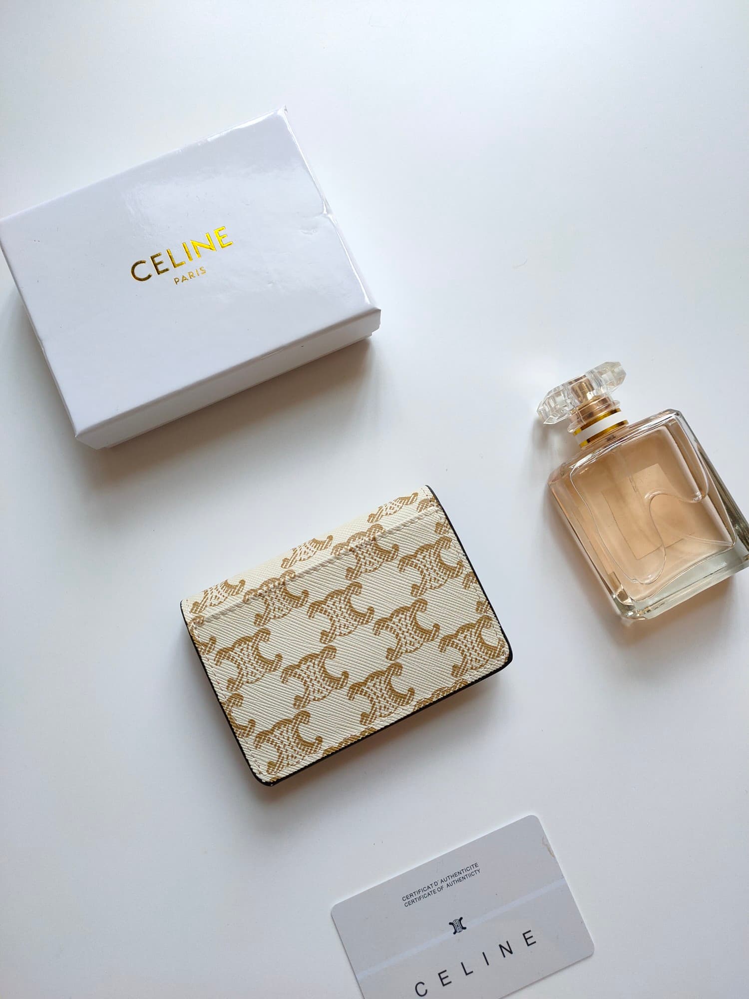 Celine Gold Wallet 101582