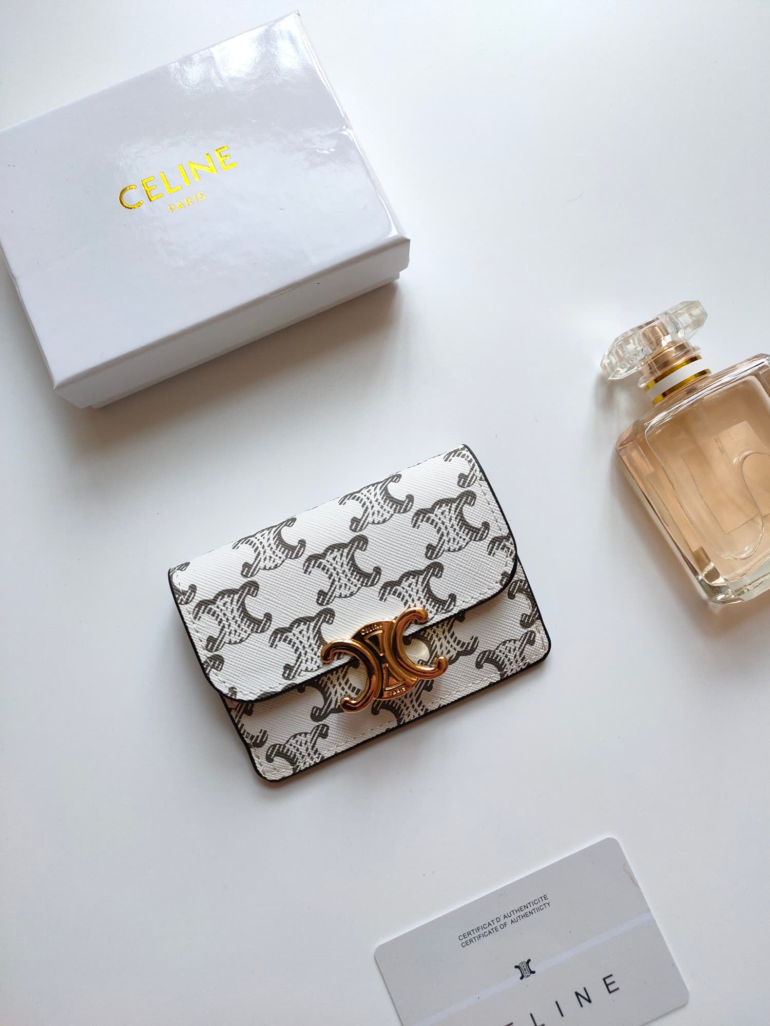 Celine Gold Wallet 101582