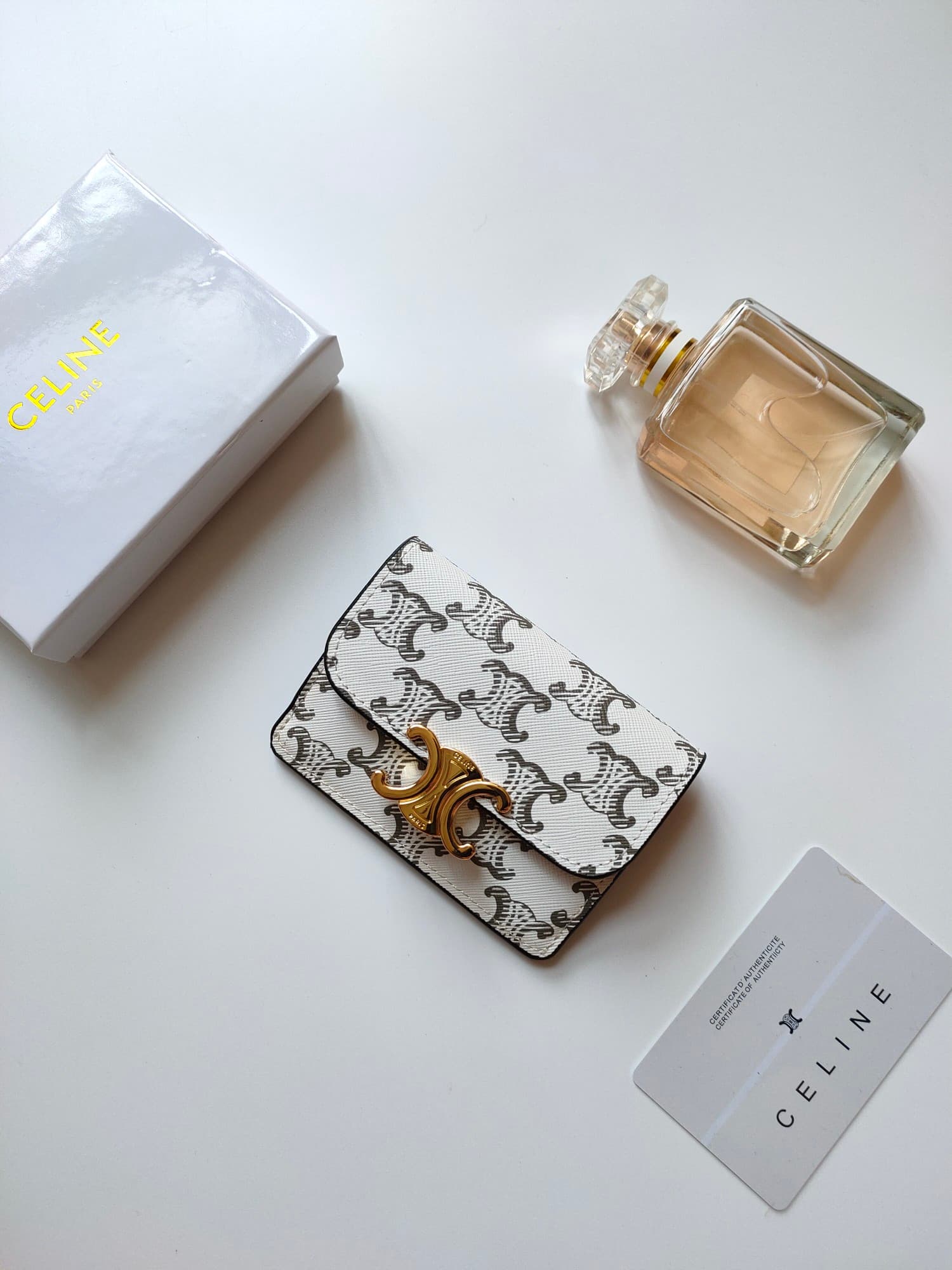Celine Gold Wallet 101582