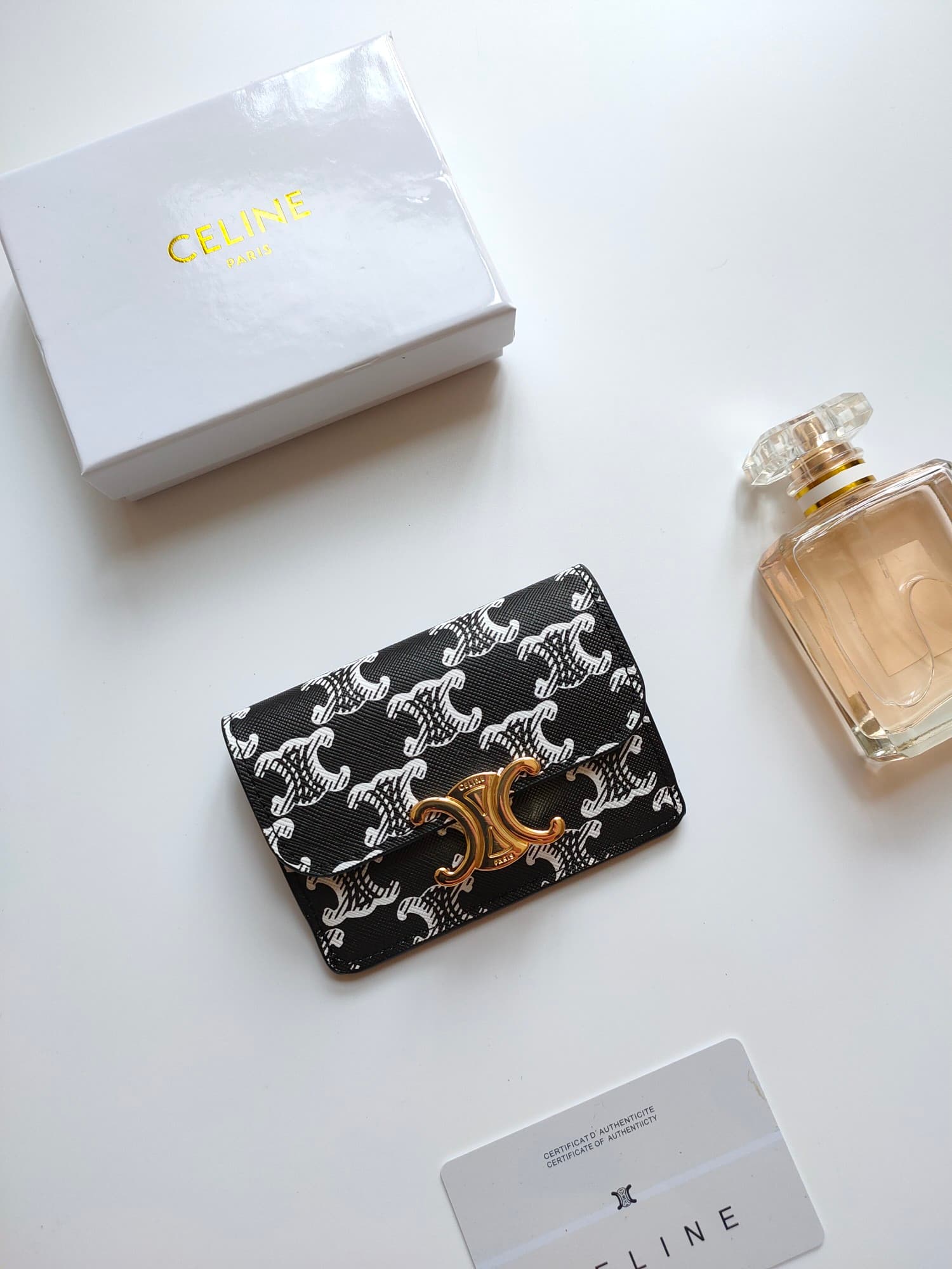 Celine Gold Wallet 101582