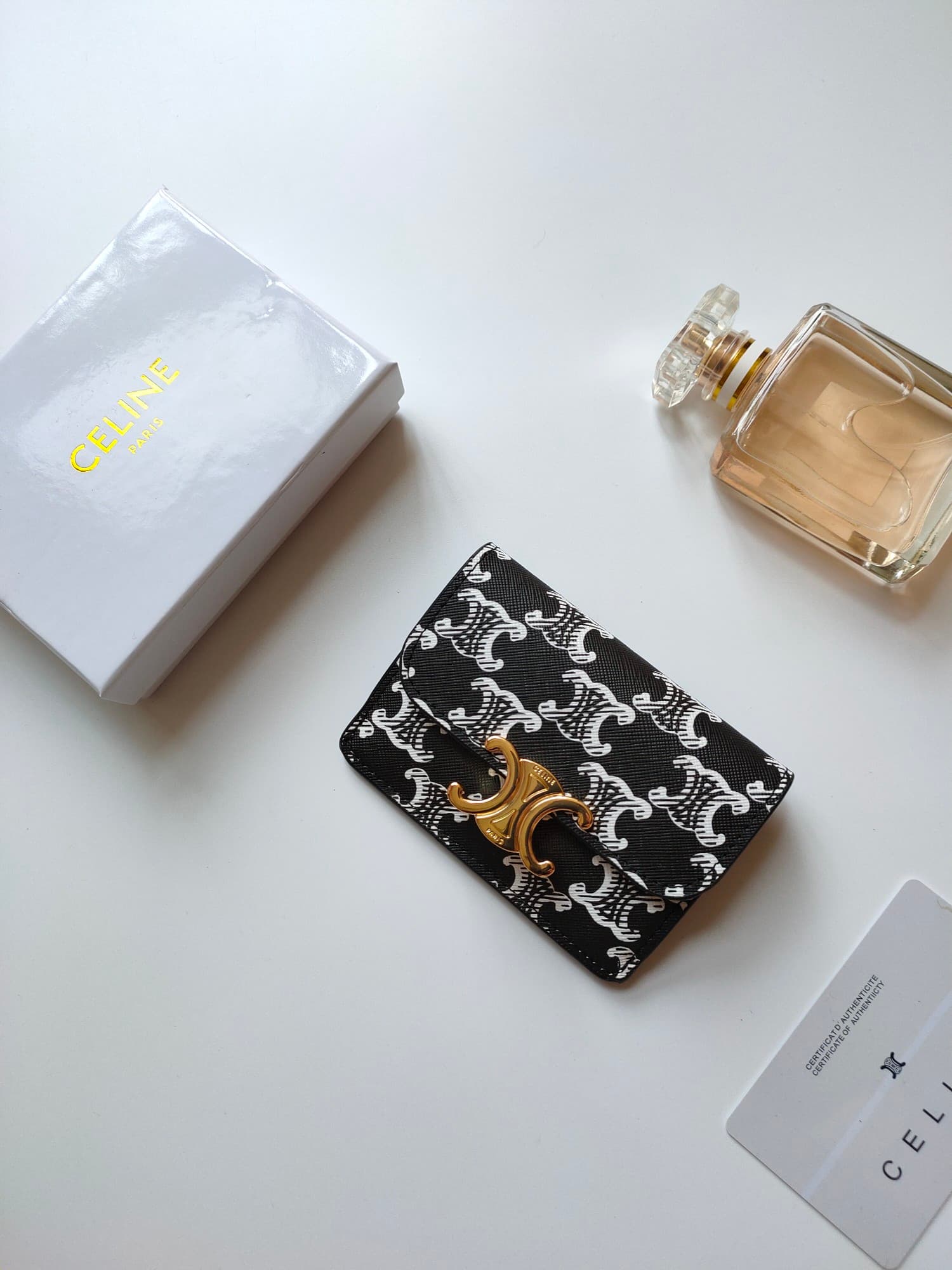 Celine Gold Wallet 101582
