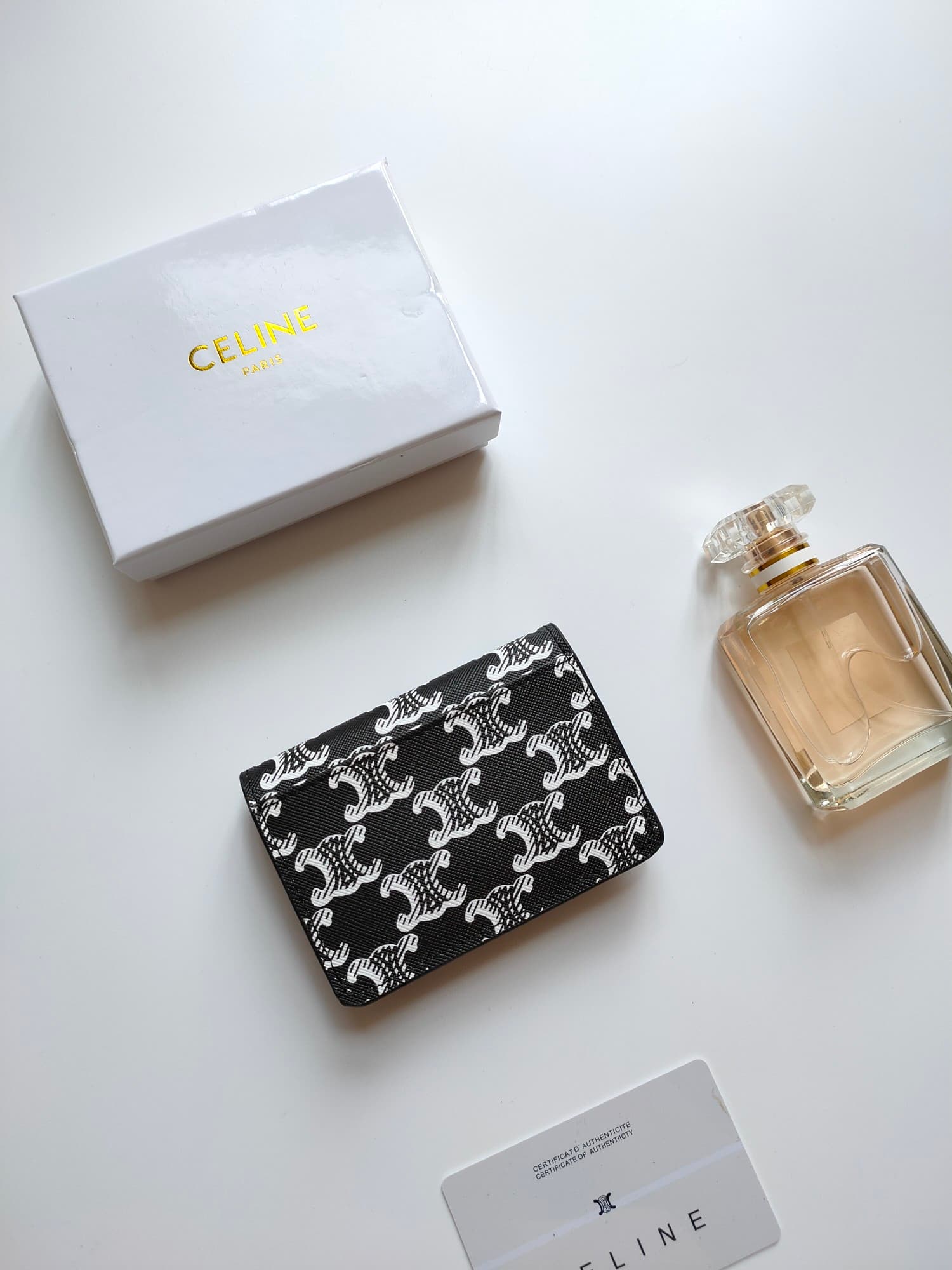 Celine Gold Wallet 101582