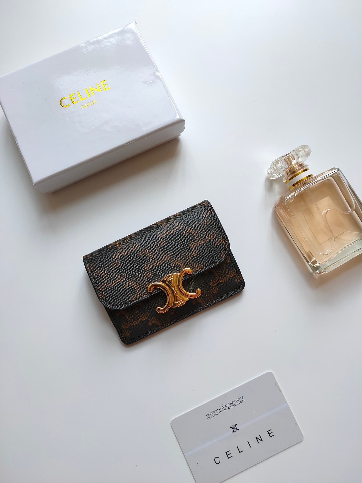 Celine Gold Wallet 101582