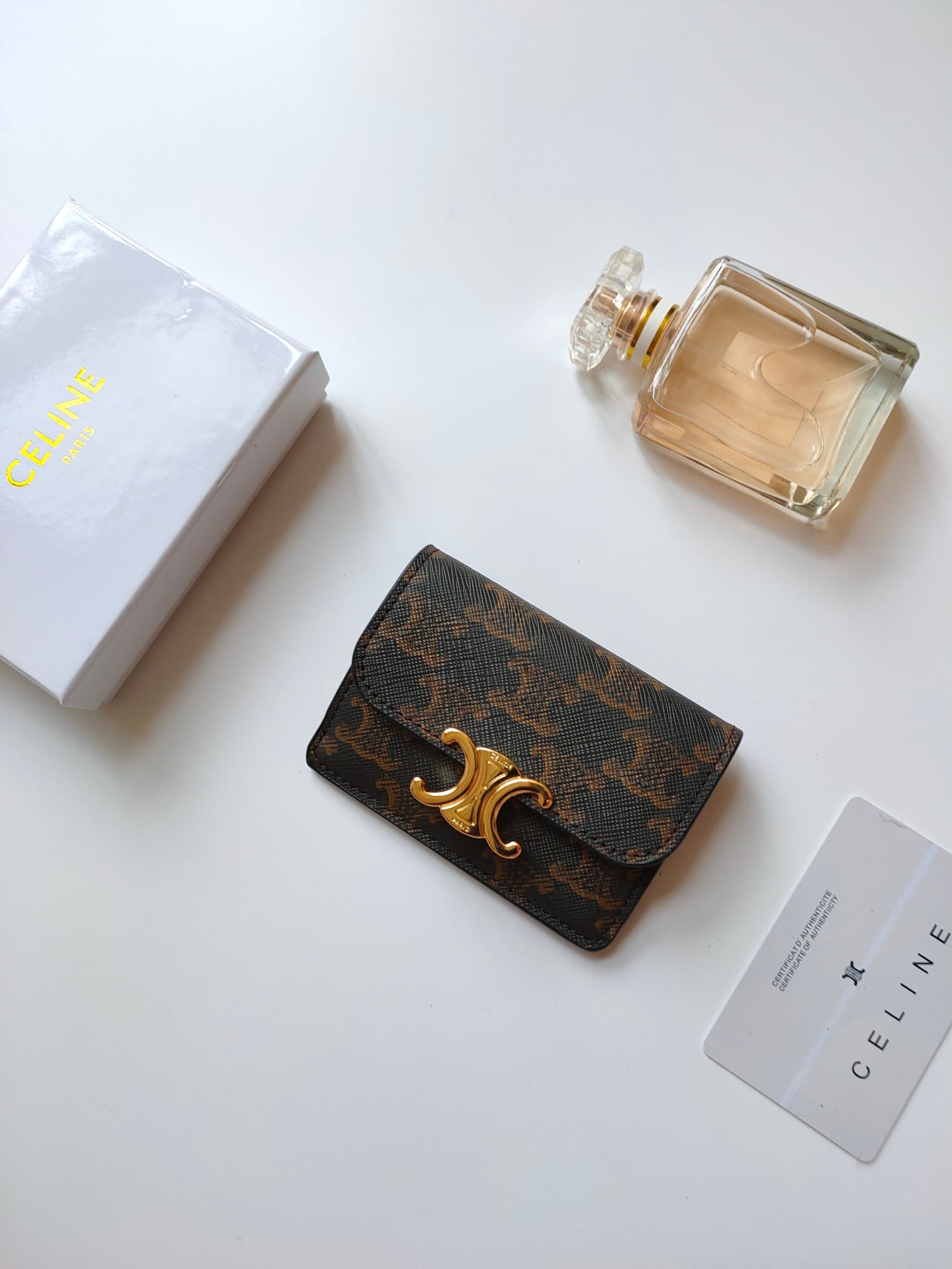 Celine Gold Wallet 101582