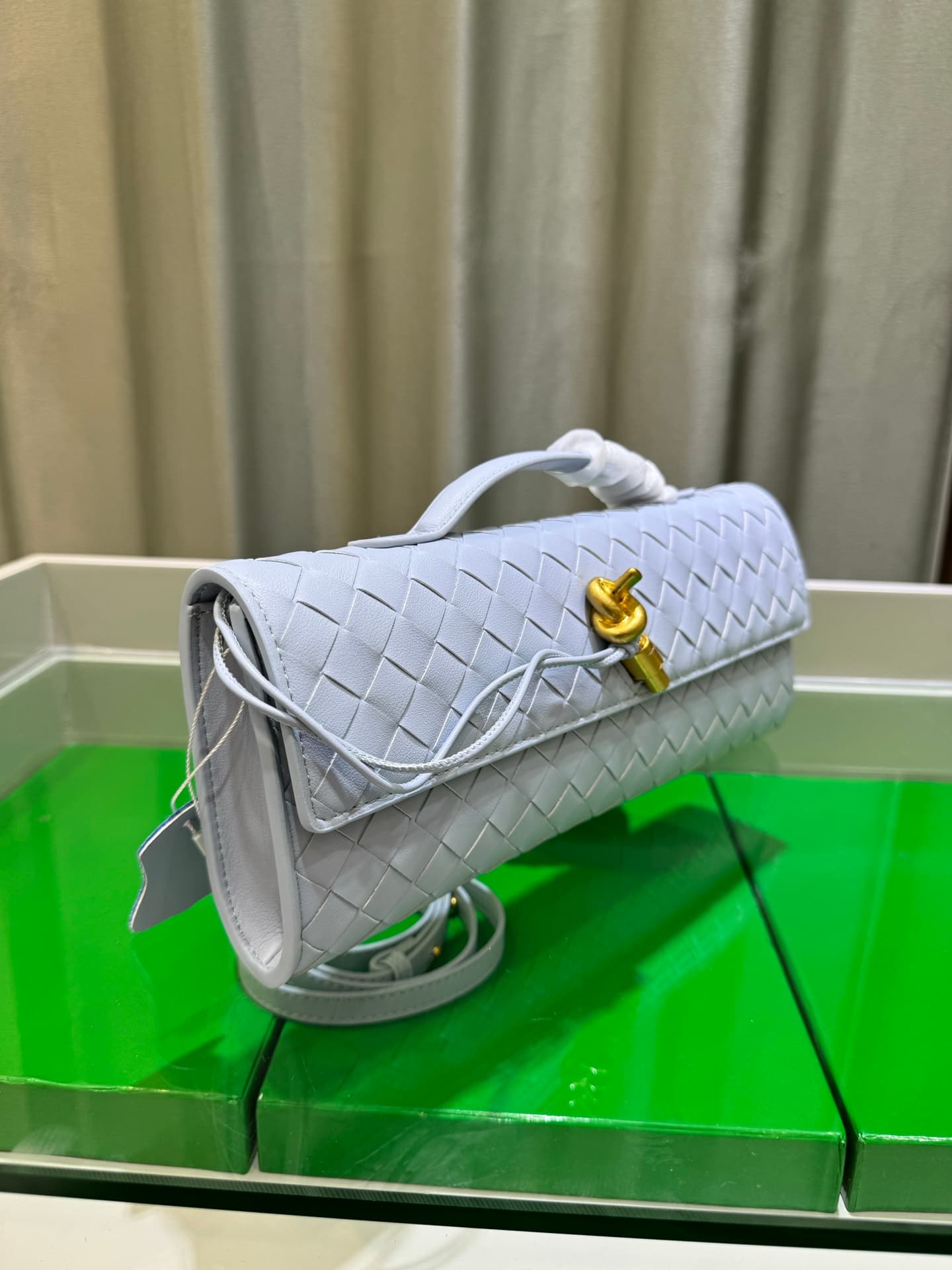 Bottega Veneta Gold Pouch 9906