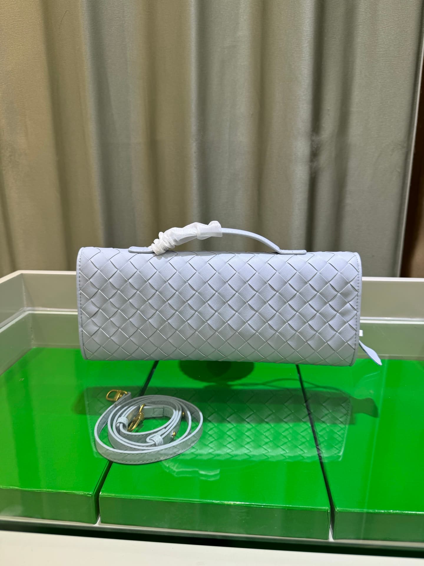 Bottega Veneta Gold Pouch 9906