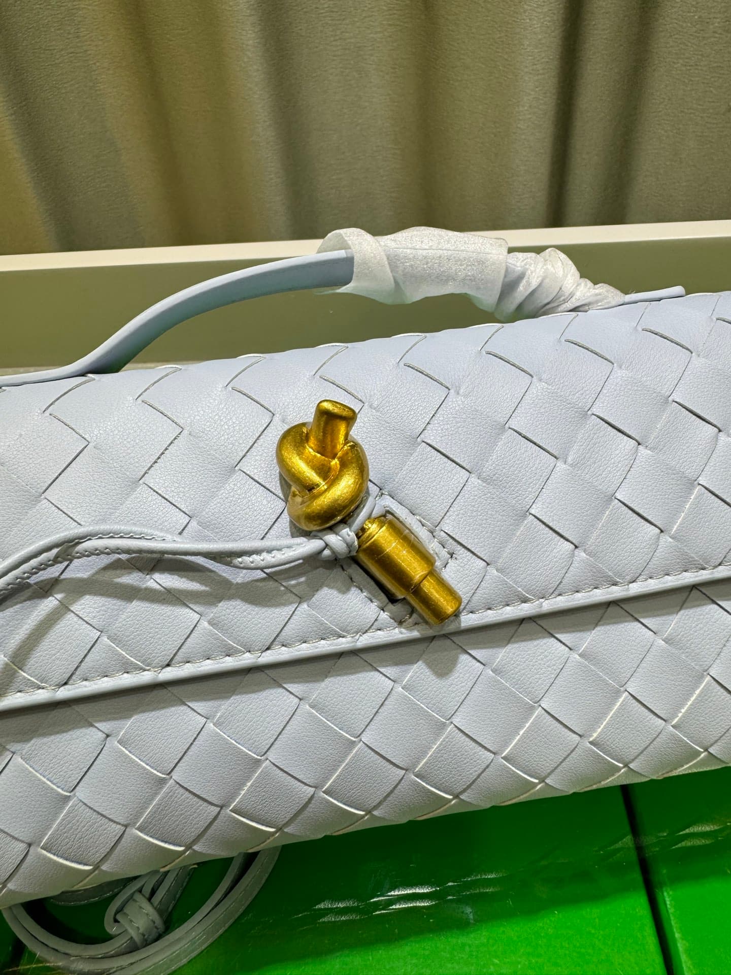Bottega Veneta Gold Pouch 9906
