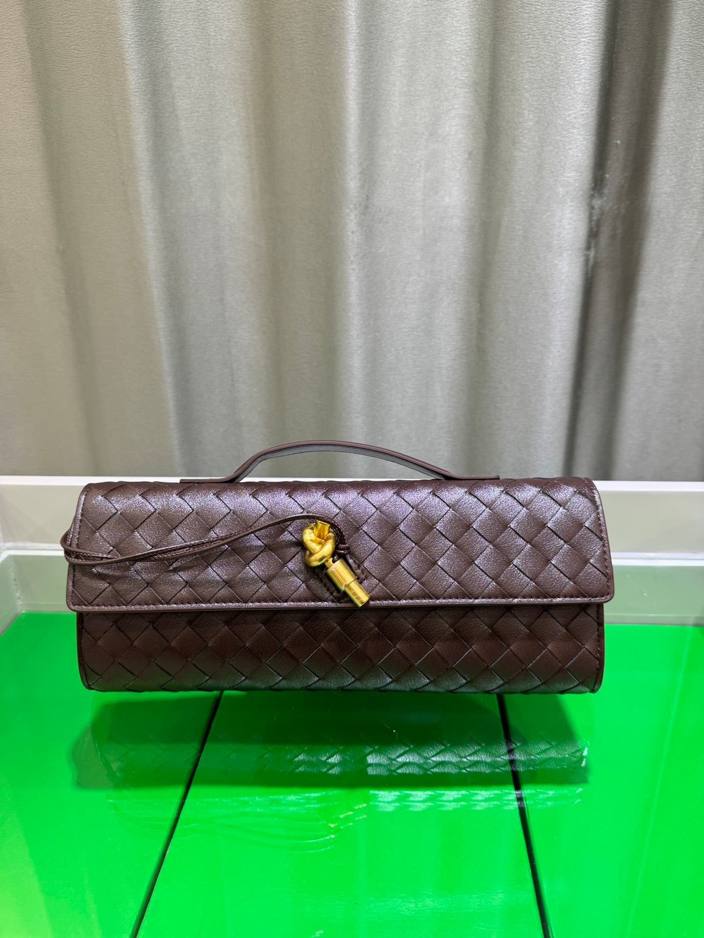 Bottega Veneta Gold Pouch 9906