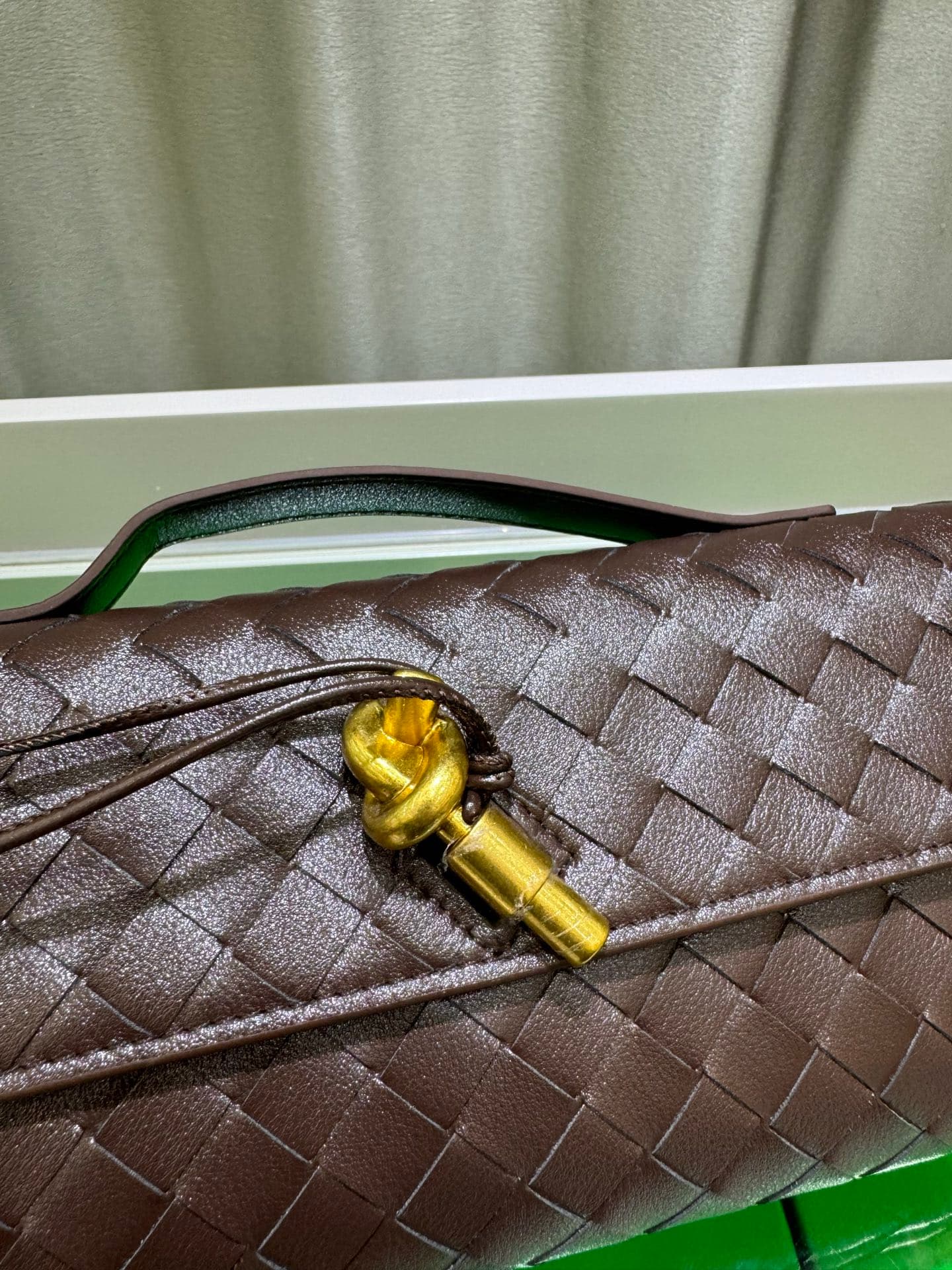 Bottega Veneta Gold Pouch 9906
