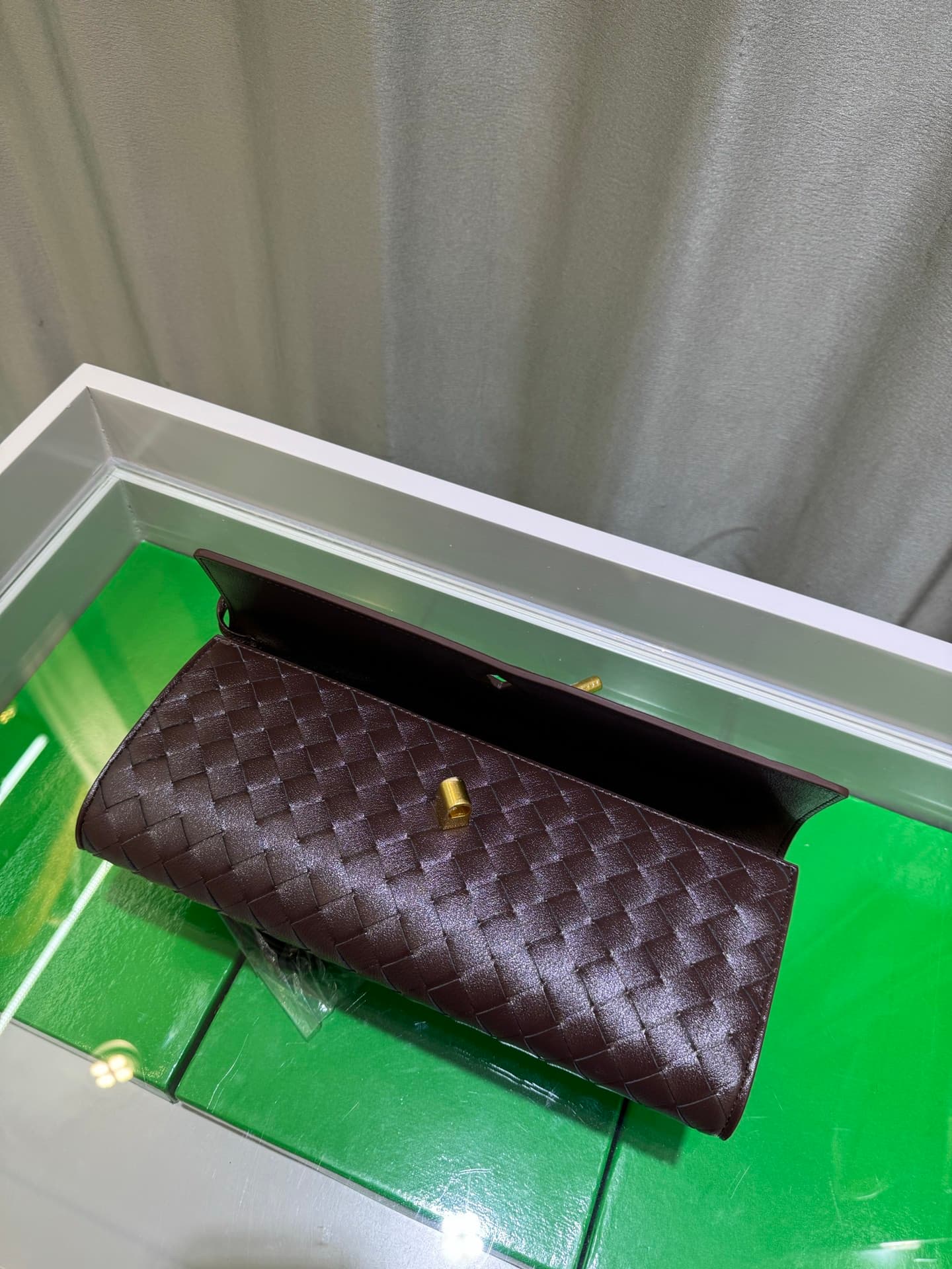 Bottega Veneta Gold Pouch 9906