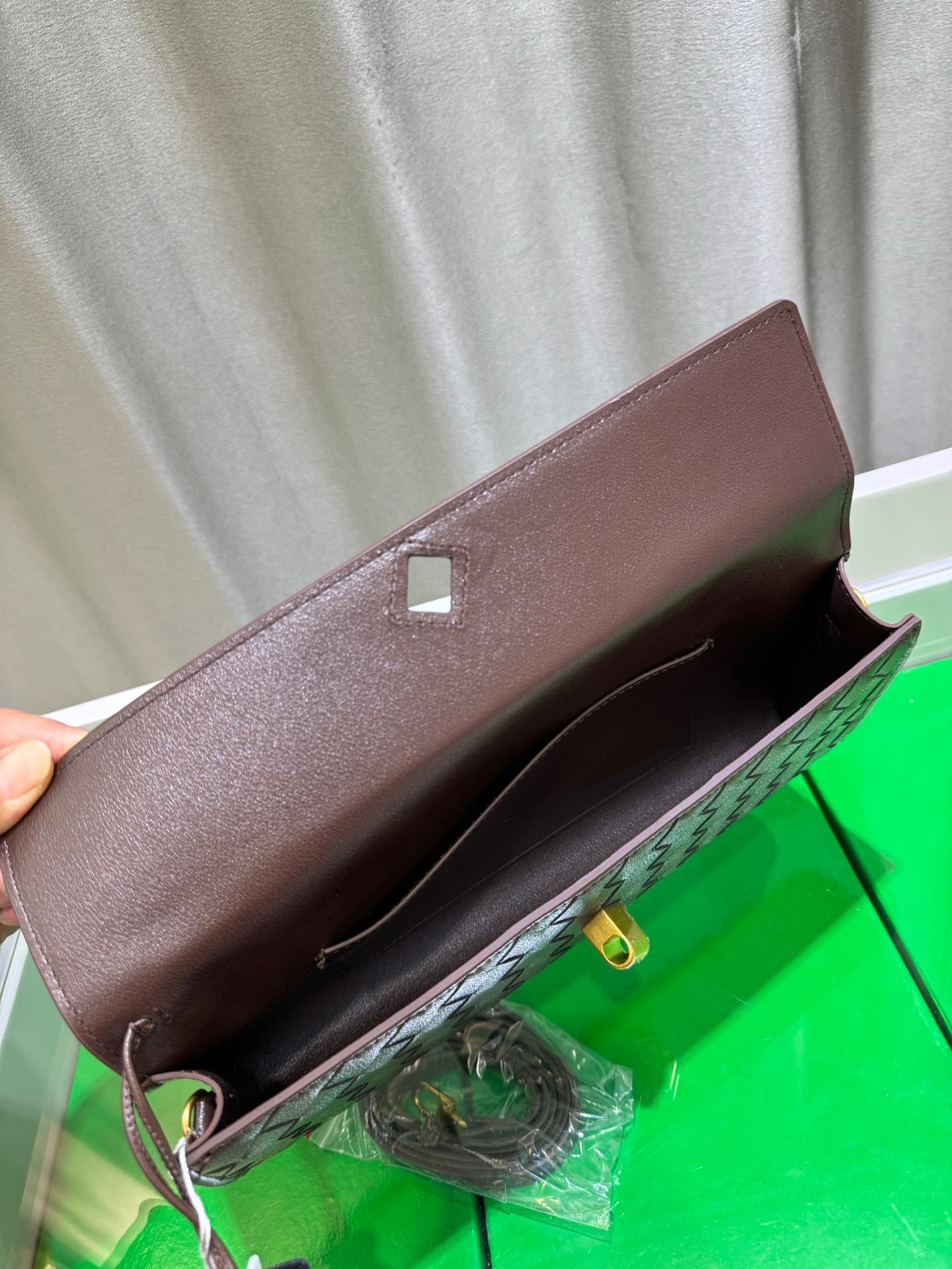 Bottega Veneta Gold Pouch 9906