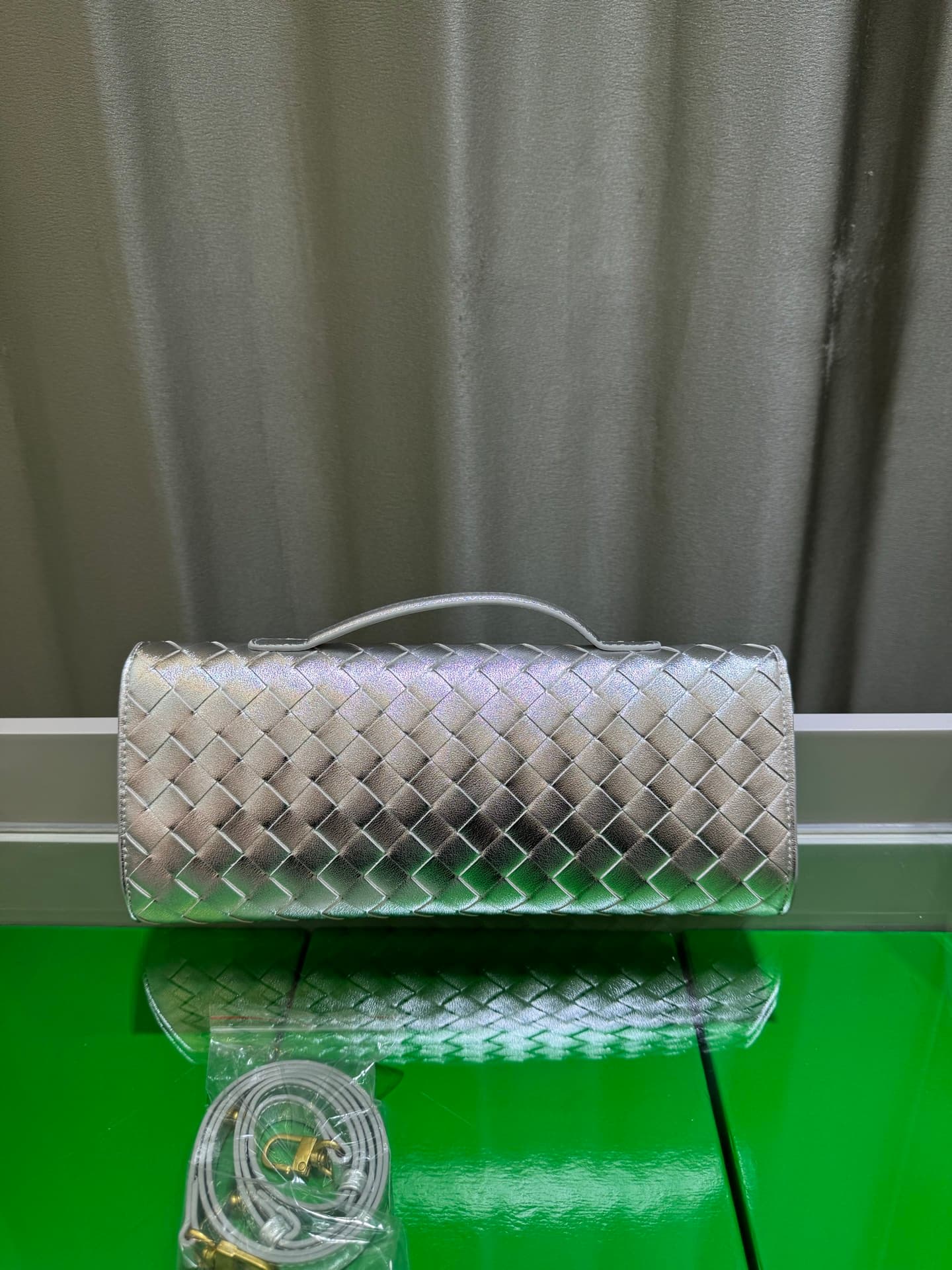 Bottega Veneta Gold Pouch 9906