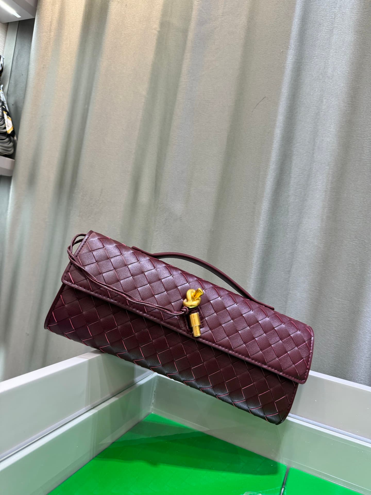 Bottega Veneta Gold Pouch 9906