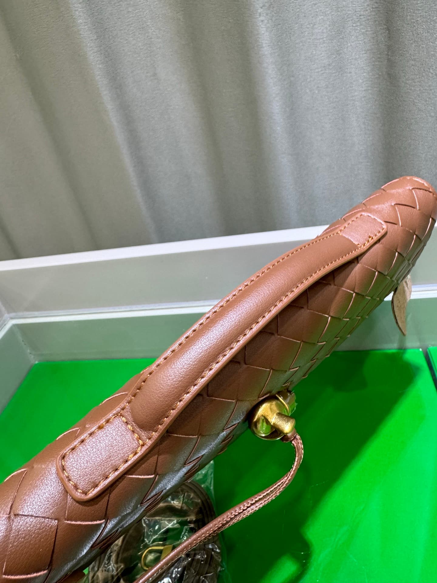 Bottega Veneta Gold Pouch 9906