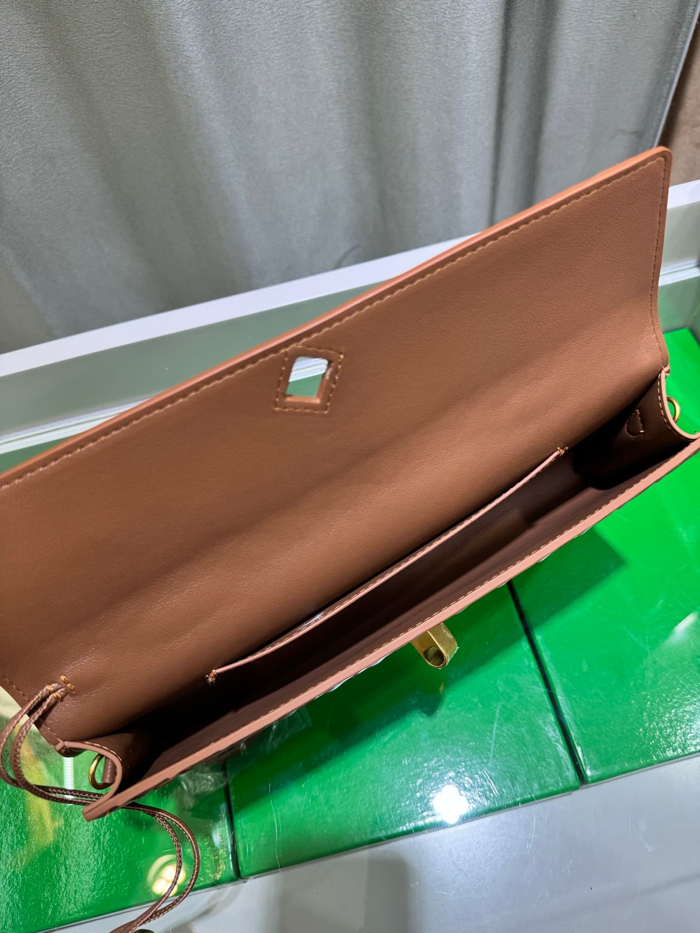 Bottega Veneta Gold Pouch 9906