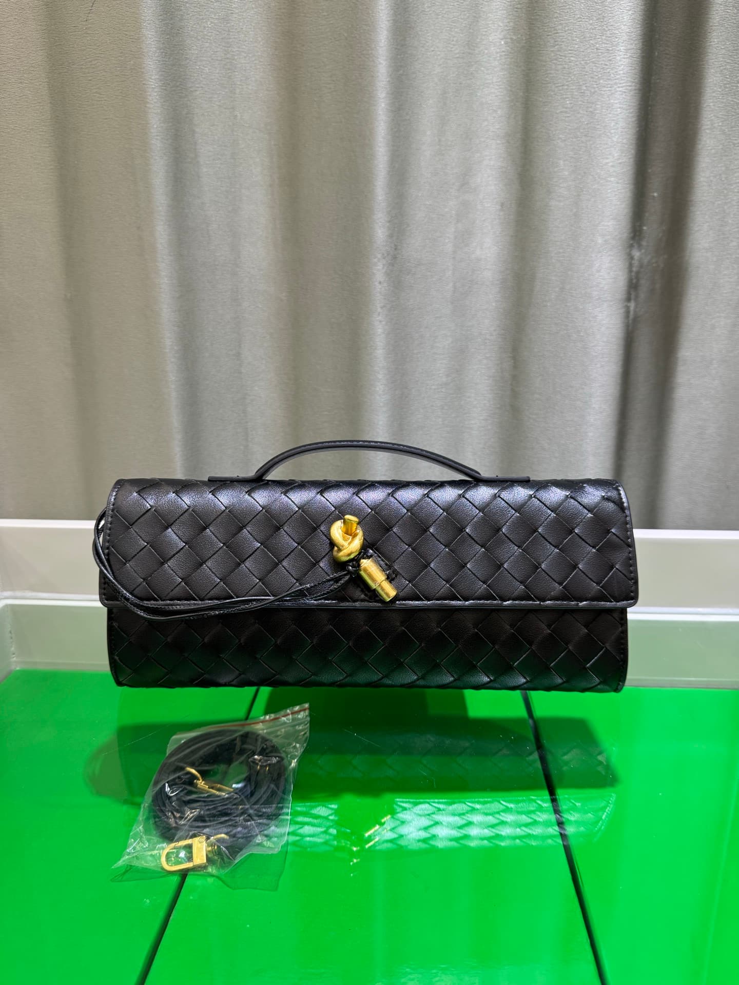 Bottega Veneta Gold Pouch 9906