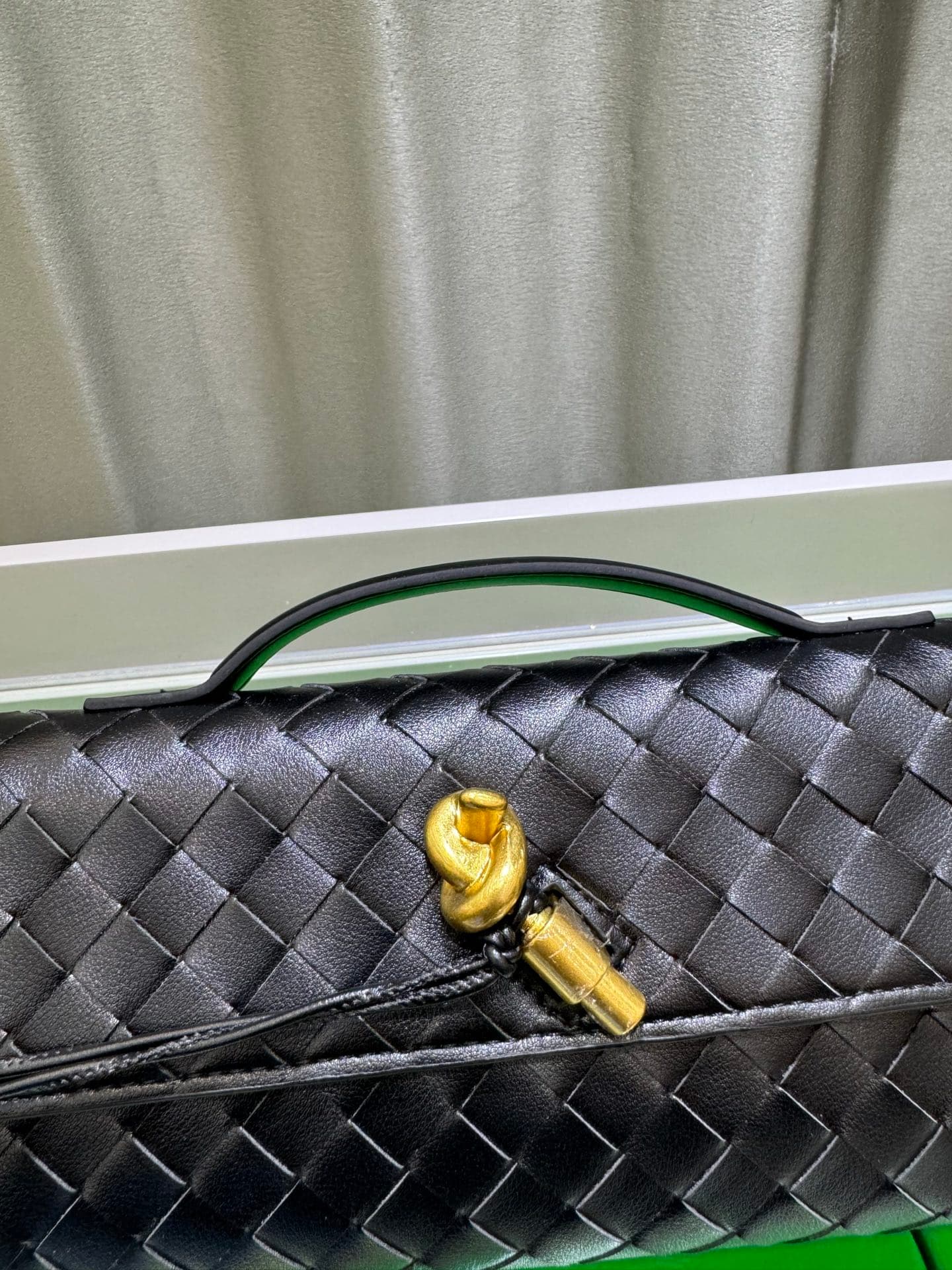 Bottega Veneta Gold Pouch 9906